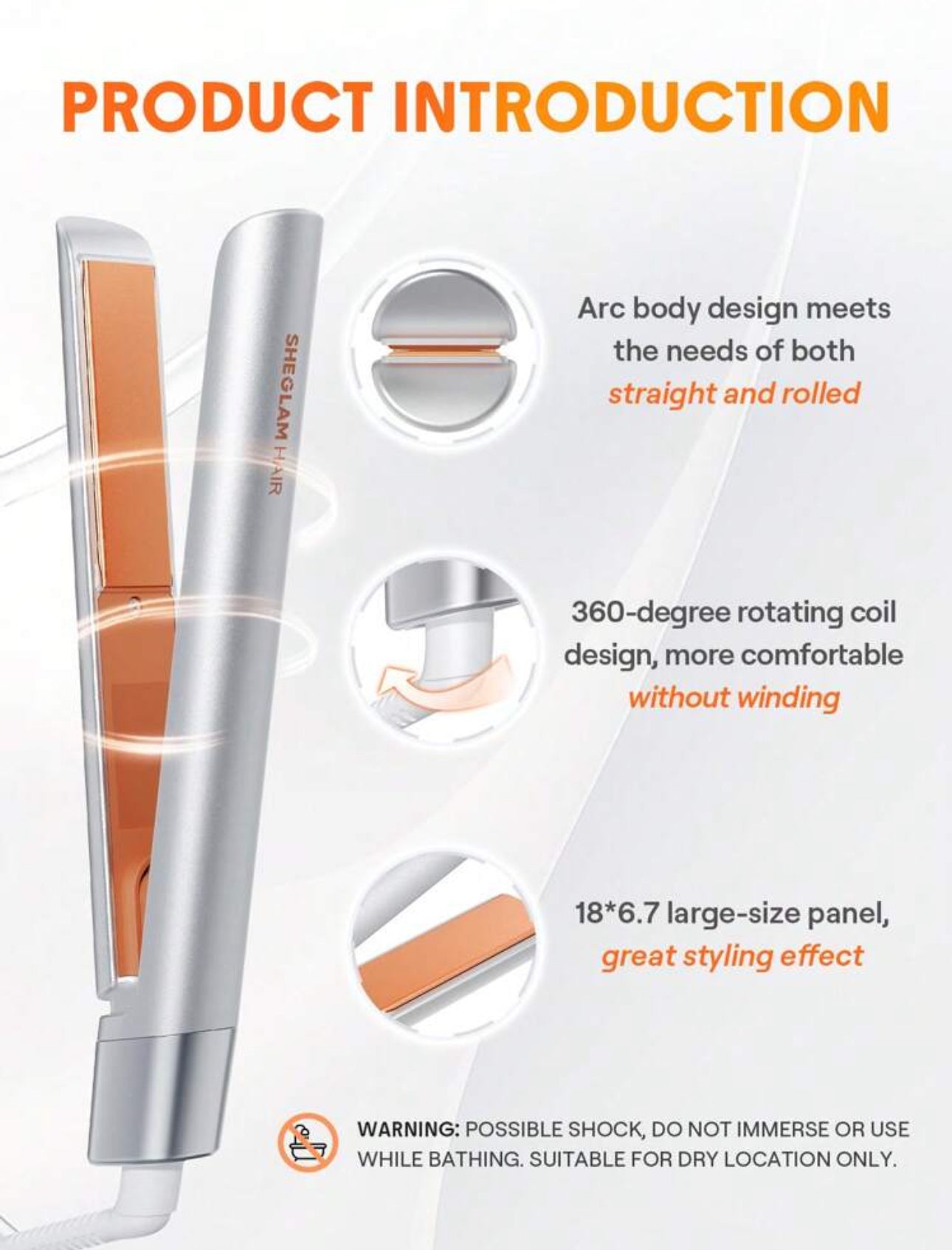 Sheglam Hair - Mini Hair Straightener