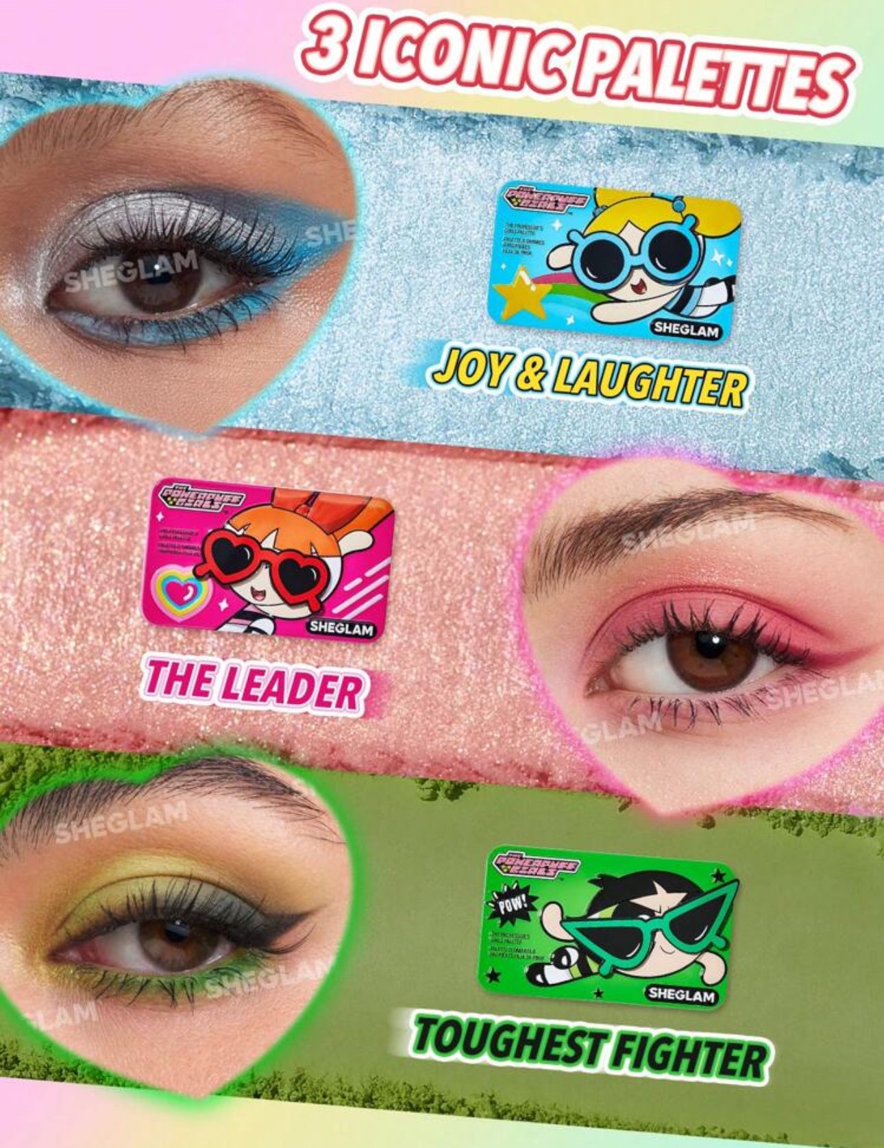 Powerpuff Girls X SHEGLAM
