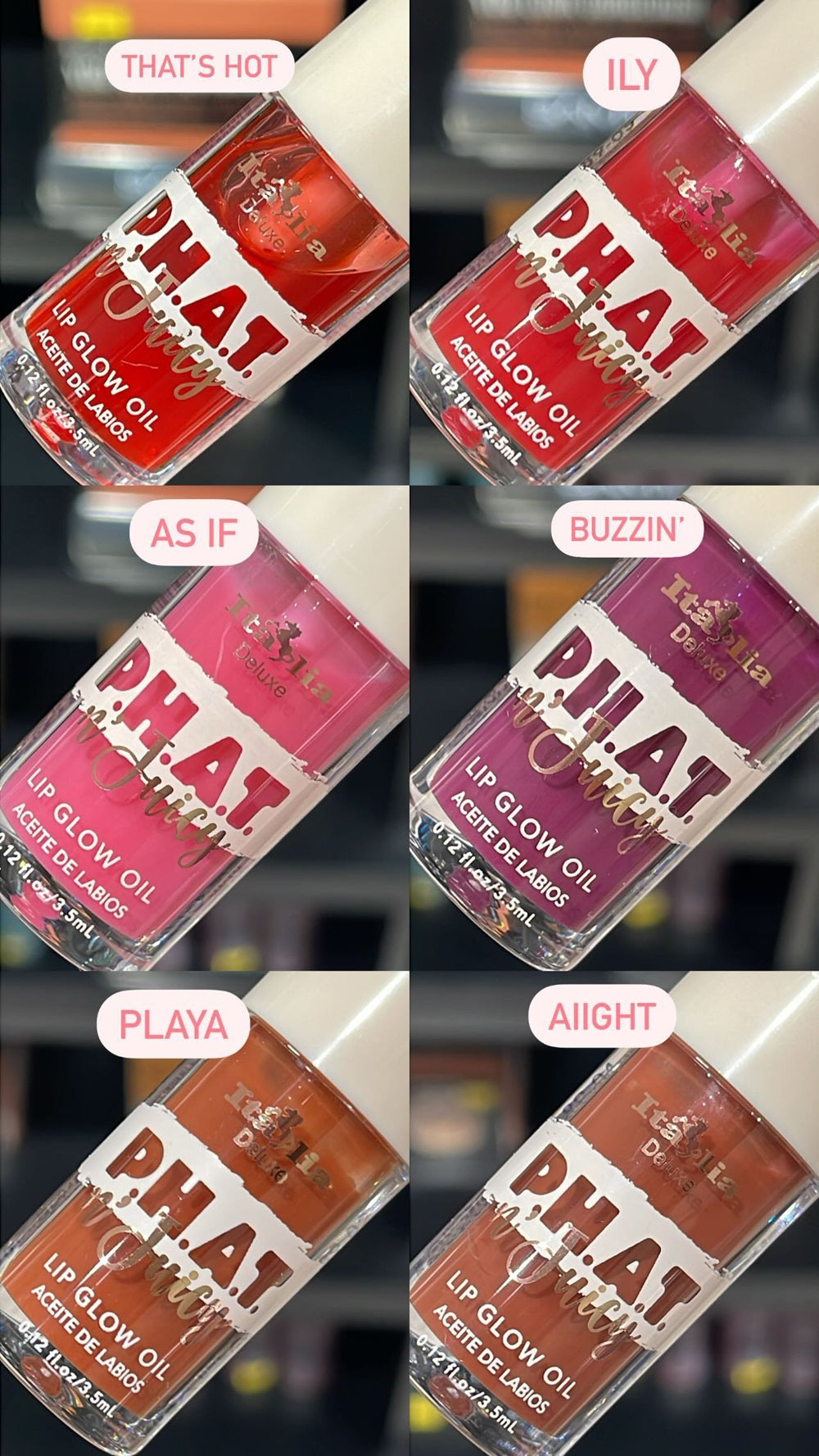 Phat n Juicy Lip Oil Italia Deluxe