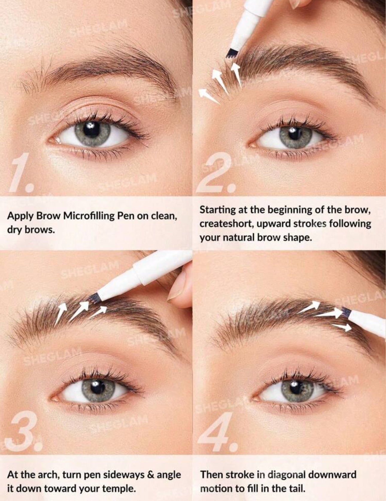 Feather liquid brow pencil