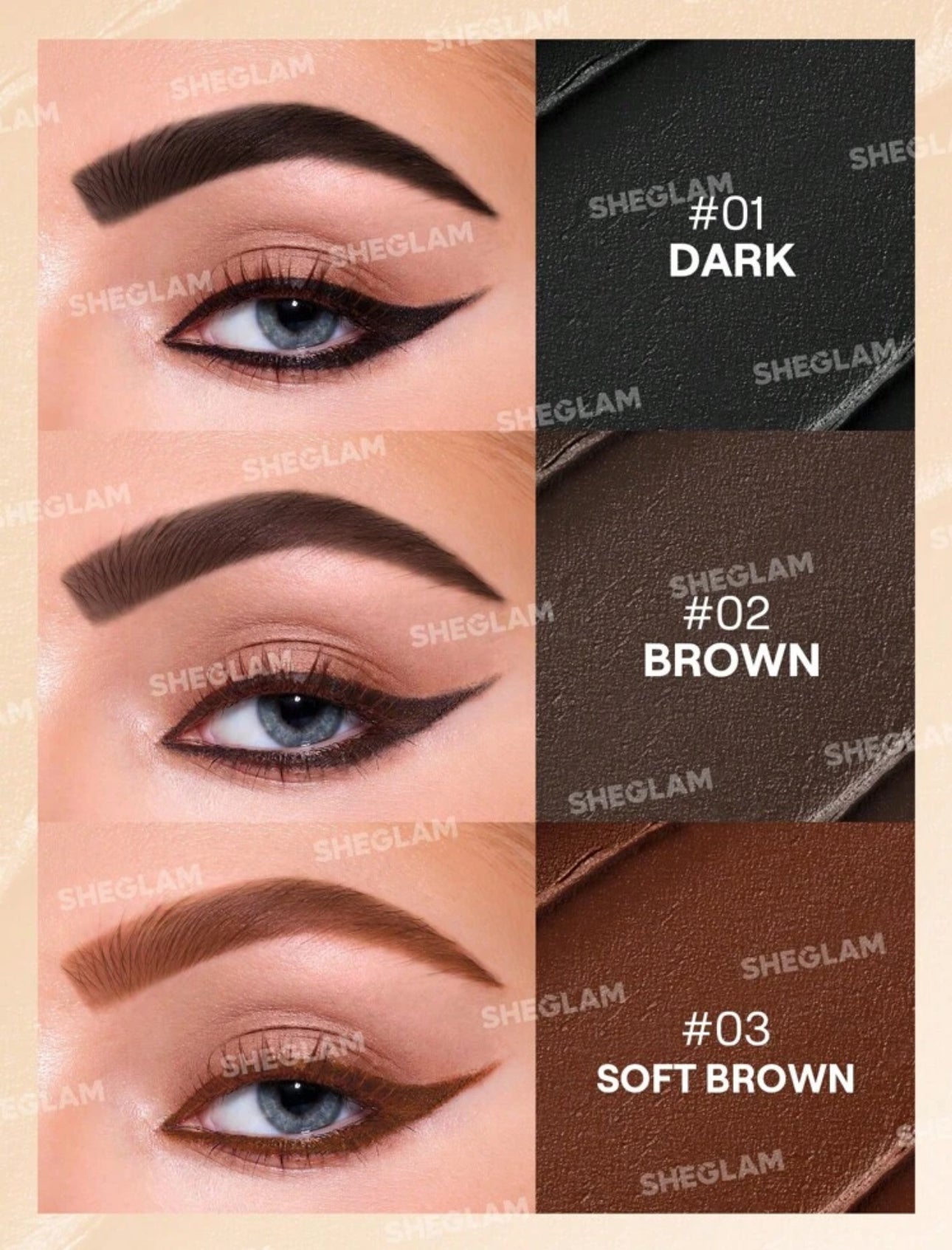 Sheglam Streamline Brow and eyeliner gel