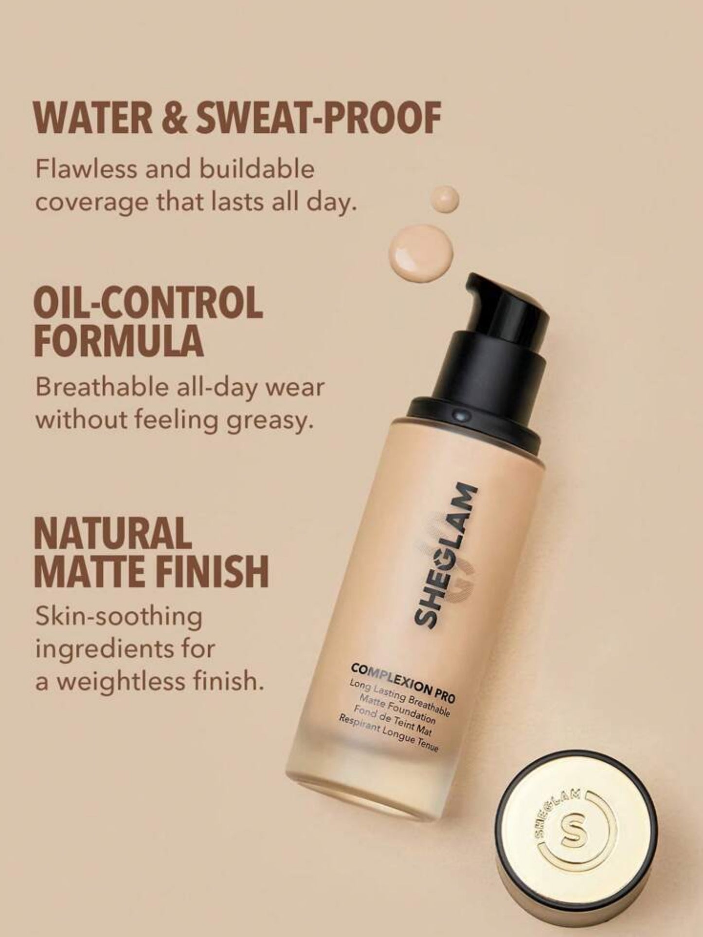 Base matte Complexion Pro foundation