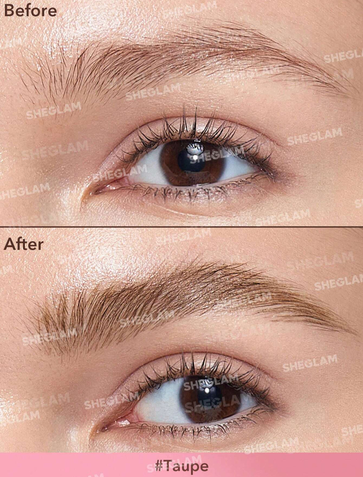 Brush n dip Brow Microblading Effect