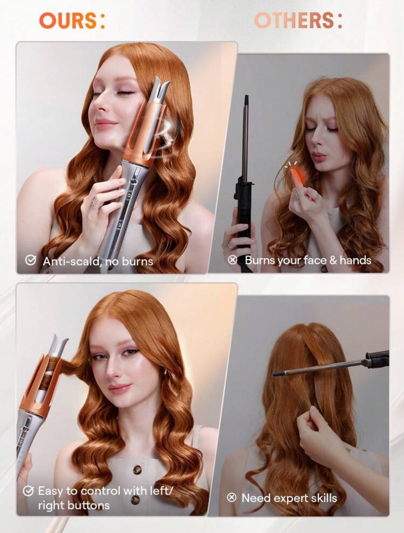 Sheglam Hair - Curl One Touch Instant Curler