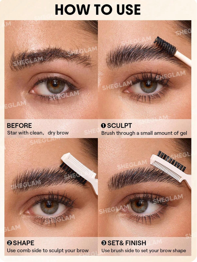 Laminating brow gel