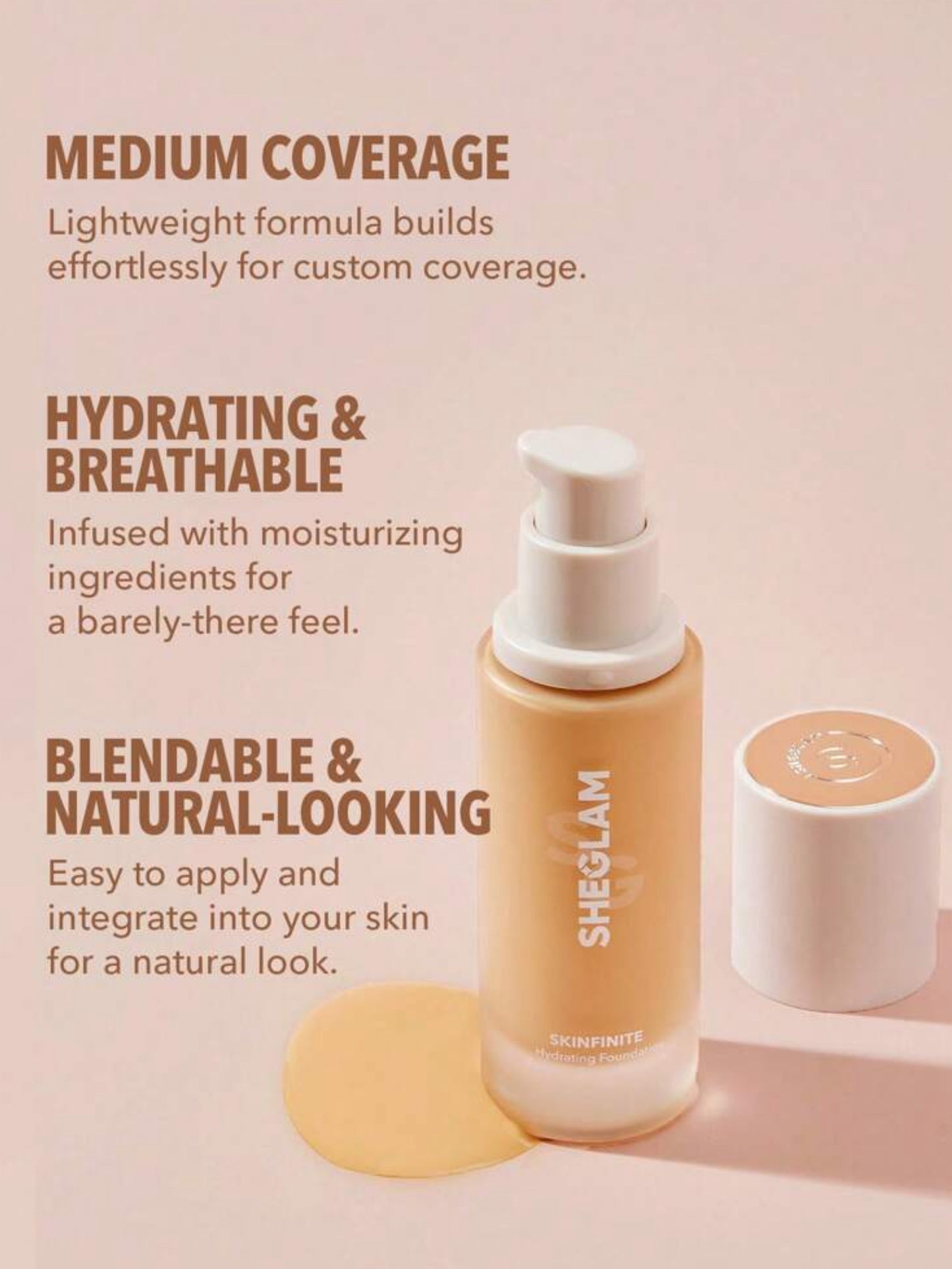Base hidratante Skinfinite foundation