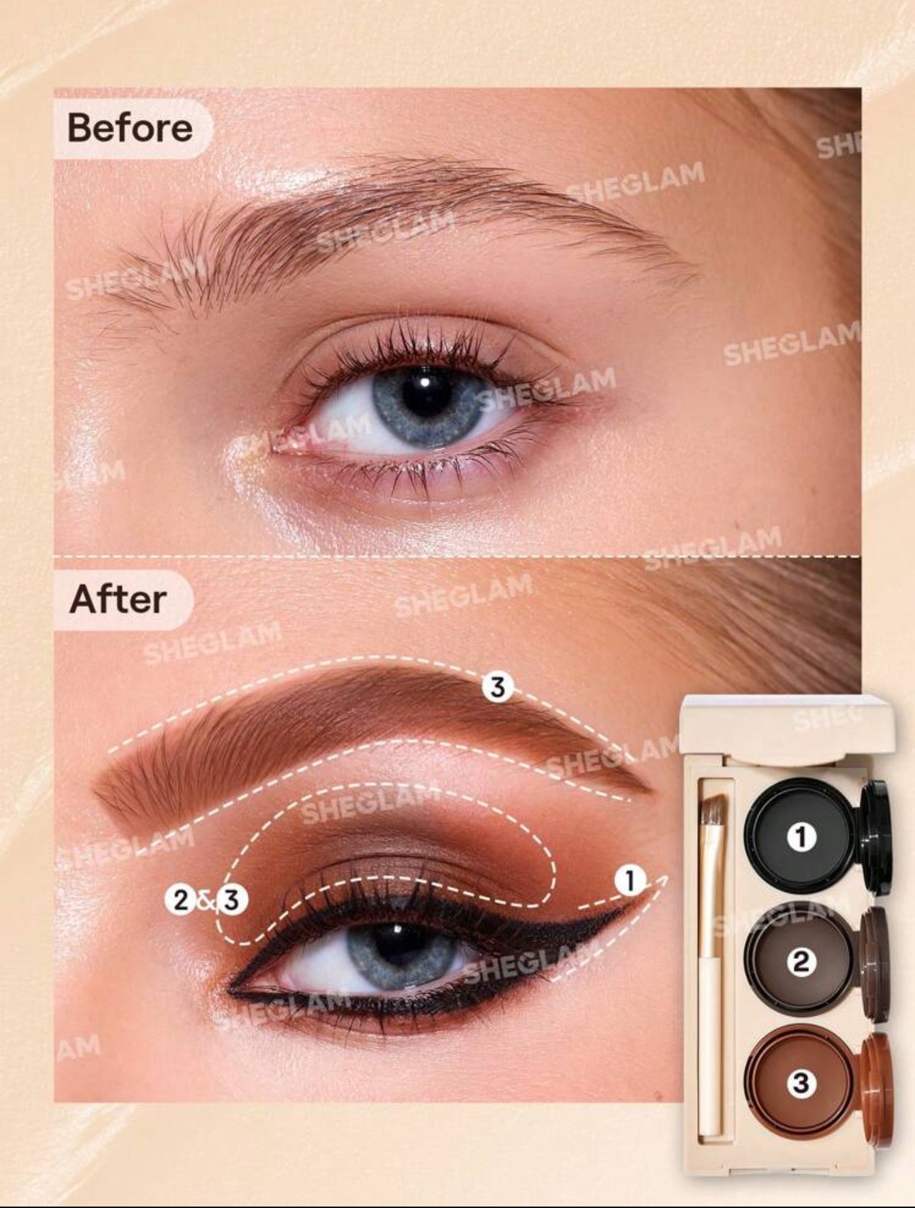 Sheglam Streamline Brow and eyeliner gel