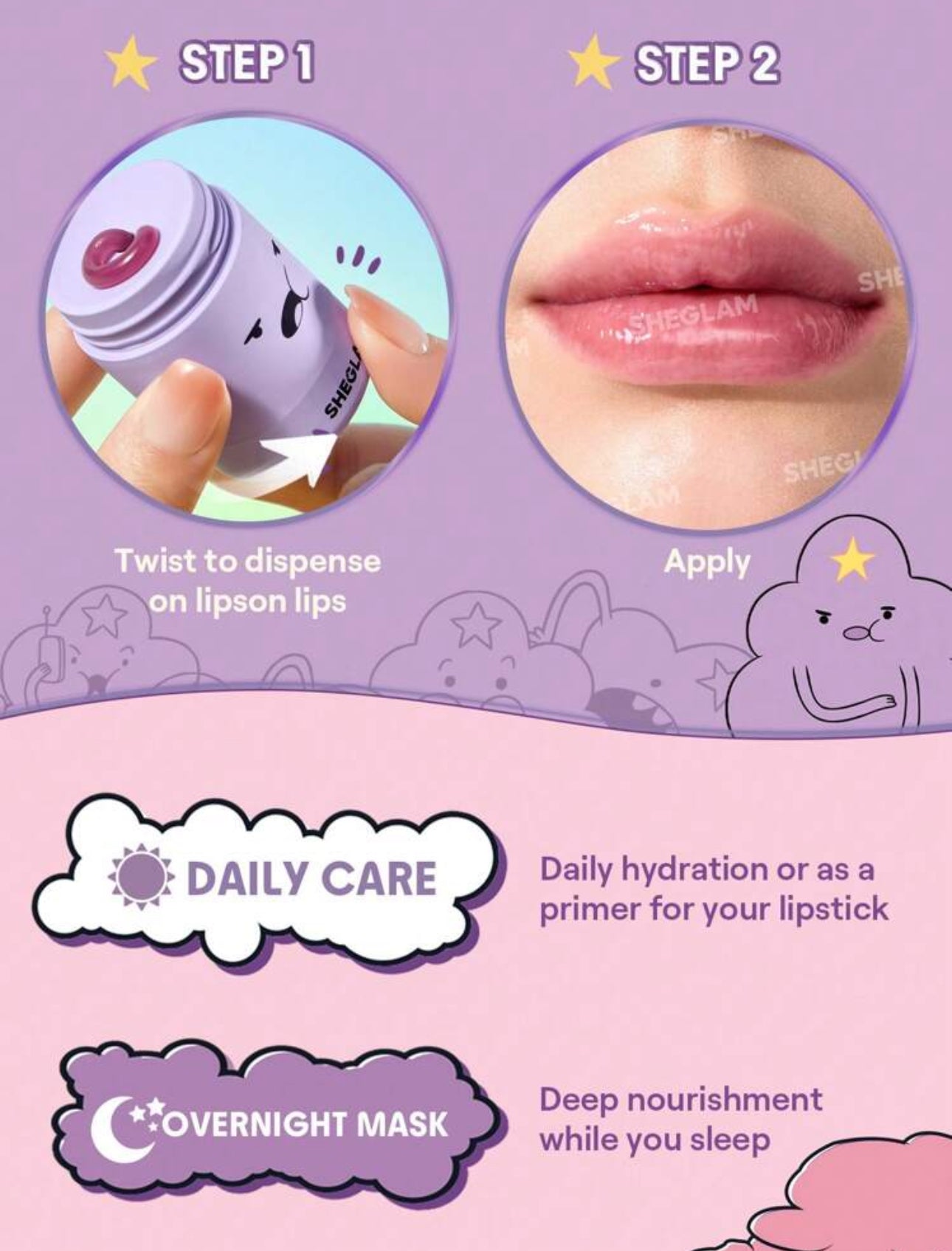 Sheglam X Hora de Aventura, Lip Mask