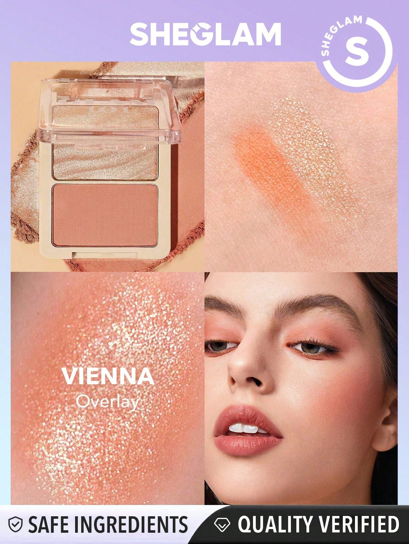 Glam 101 Hybrid Iluminador + Blush