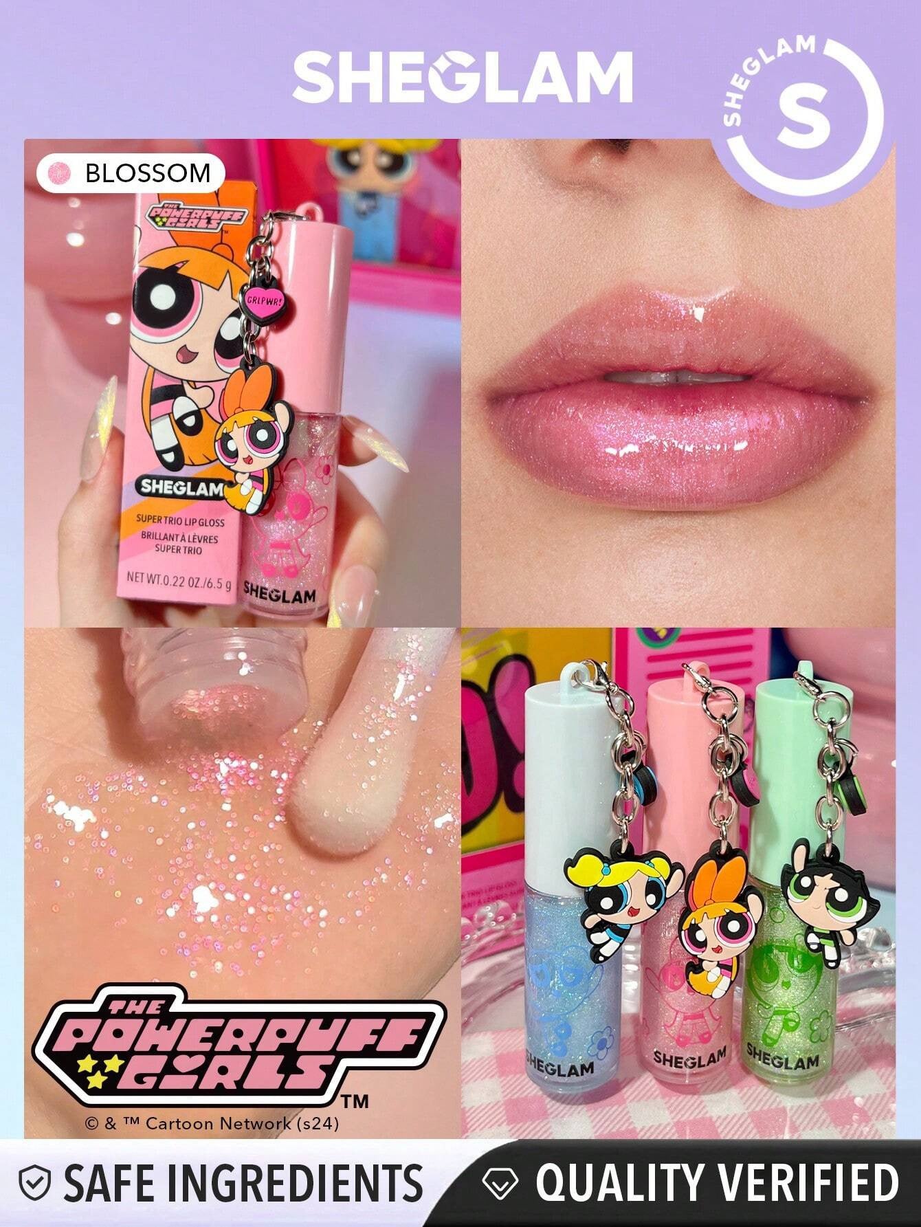 Powerpuff Girls Lip Oil X Sheglam