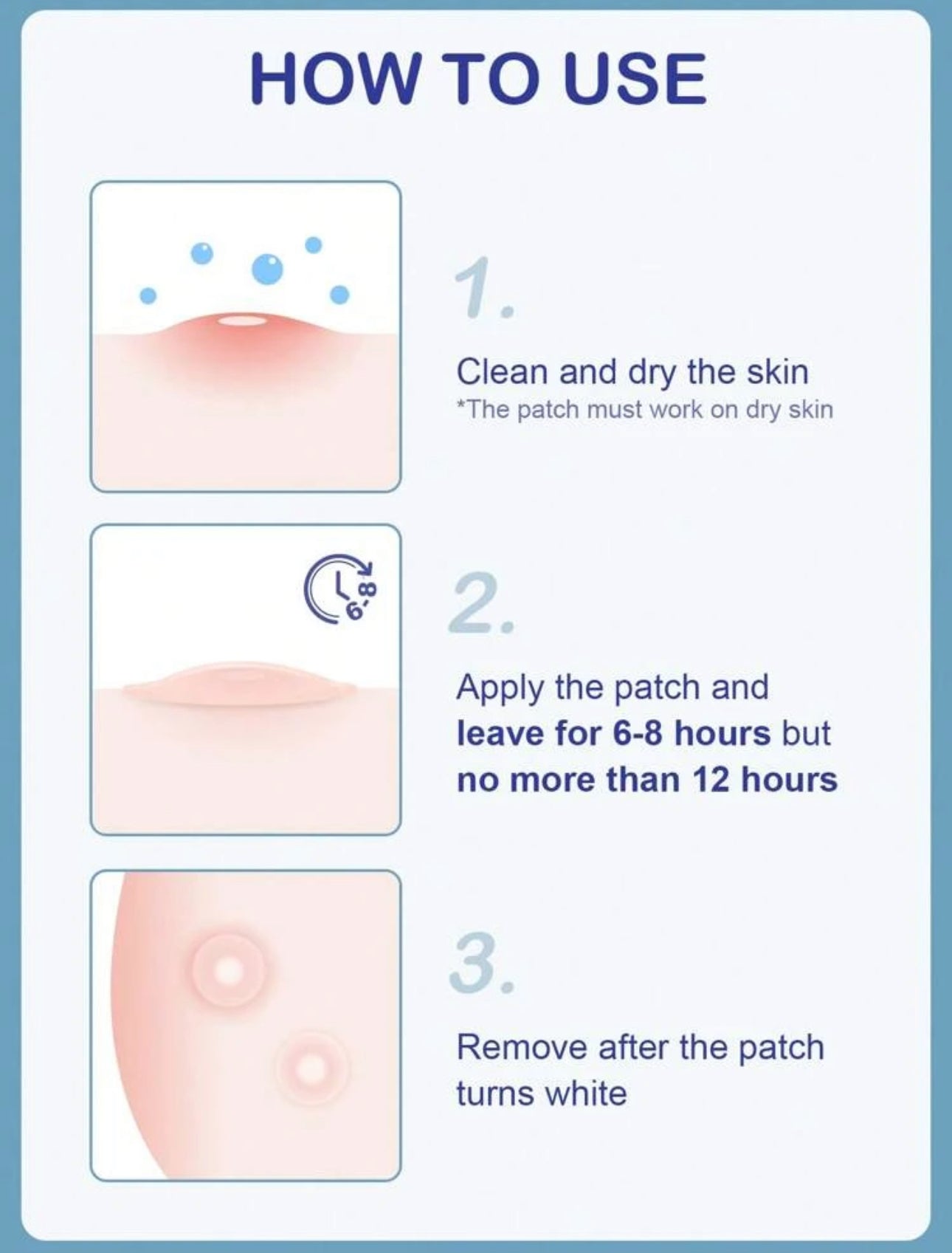 Overnight Care Acne Patches Slowsunday