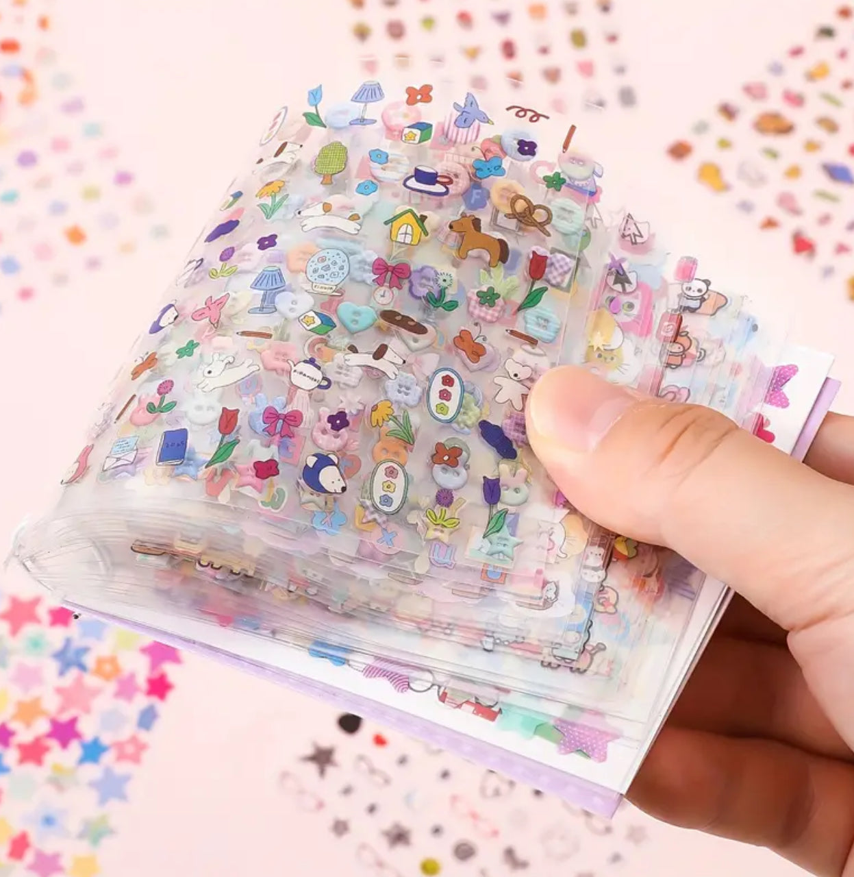 Mini sticker book