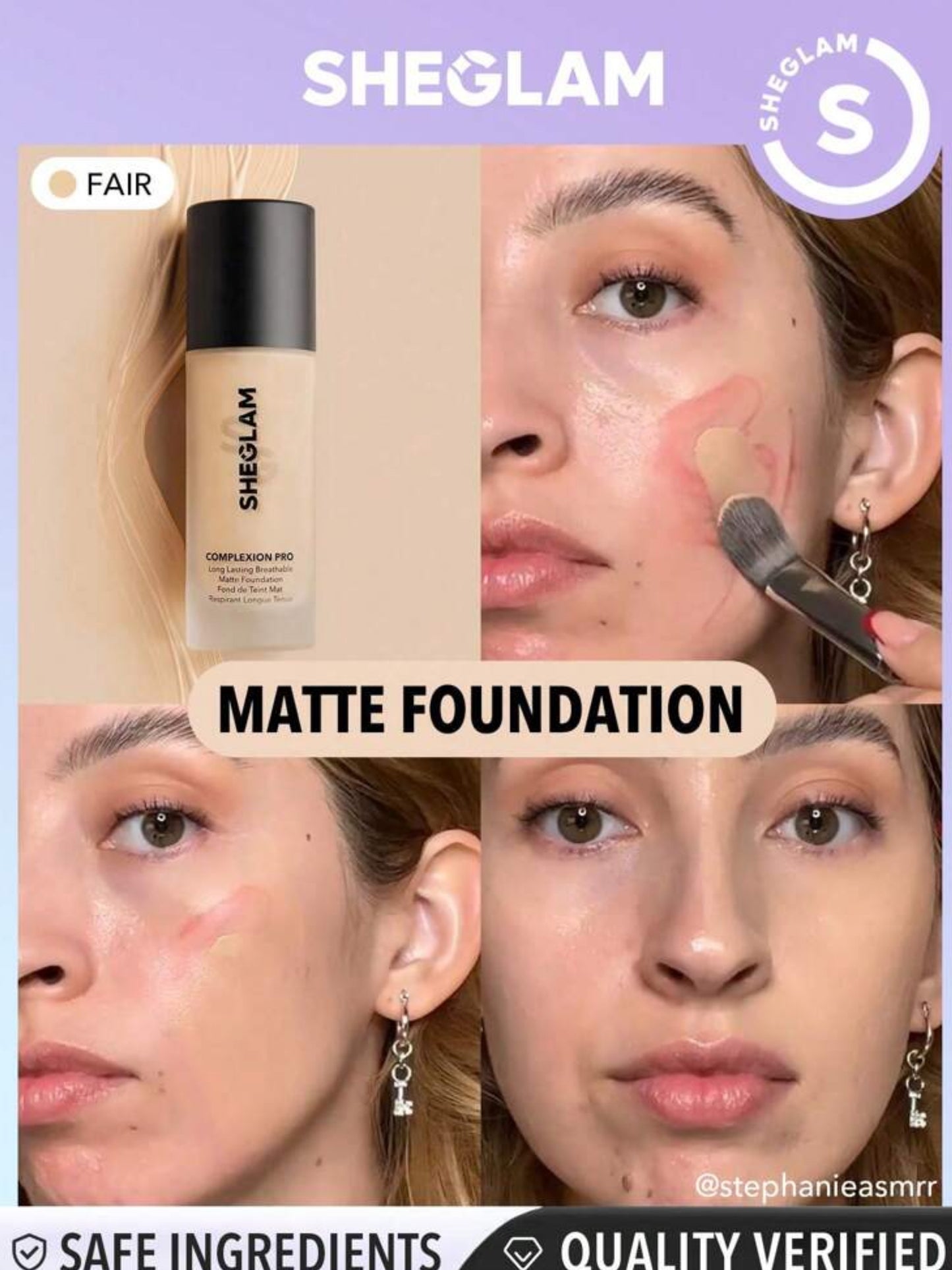 Base matte Complexion Pro foundation