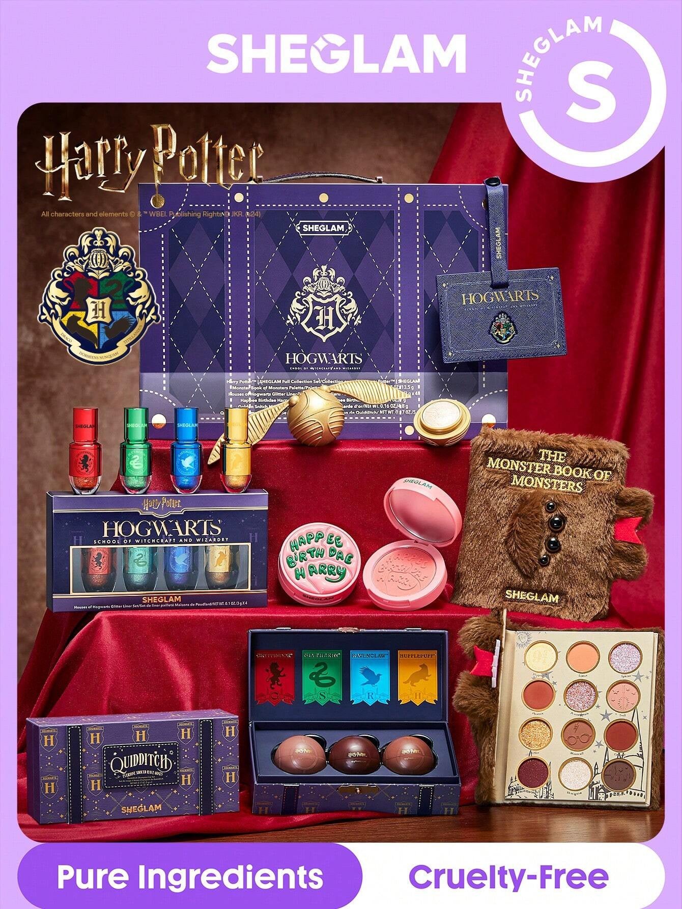 Colección Completa Harry Potter X Sheglam