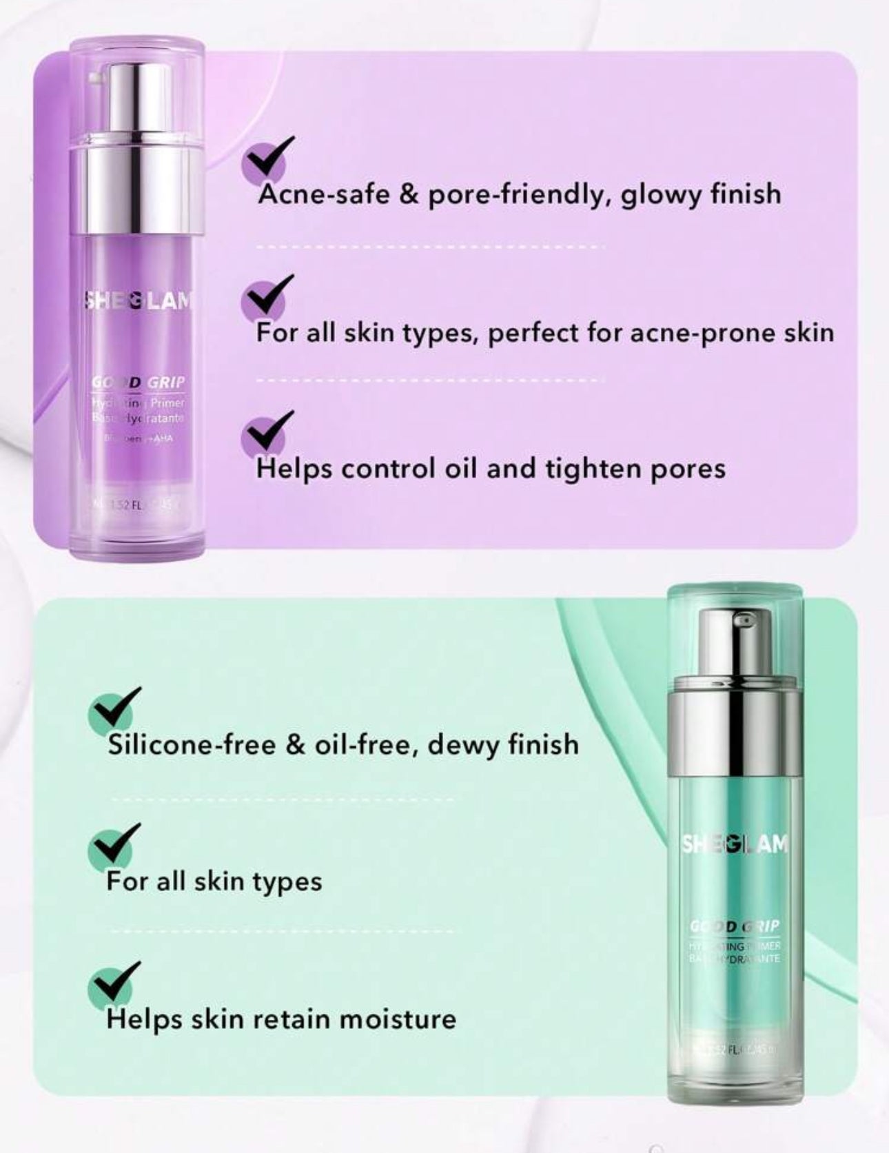Primer Good Grip -Bluberry AHA
