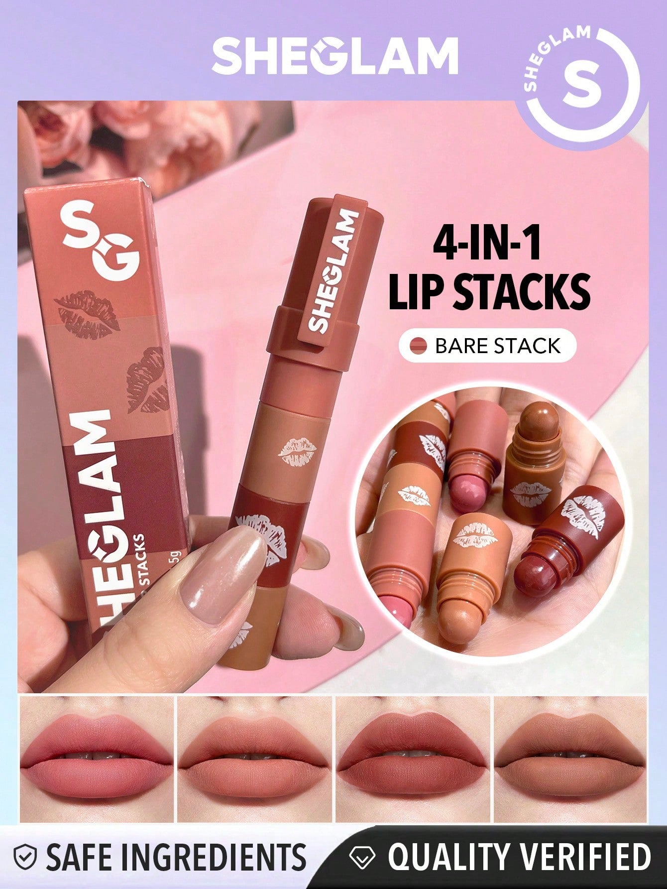 Sheglam Lip Stacks