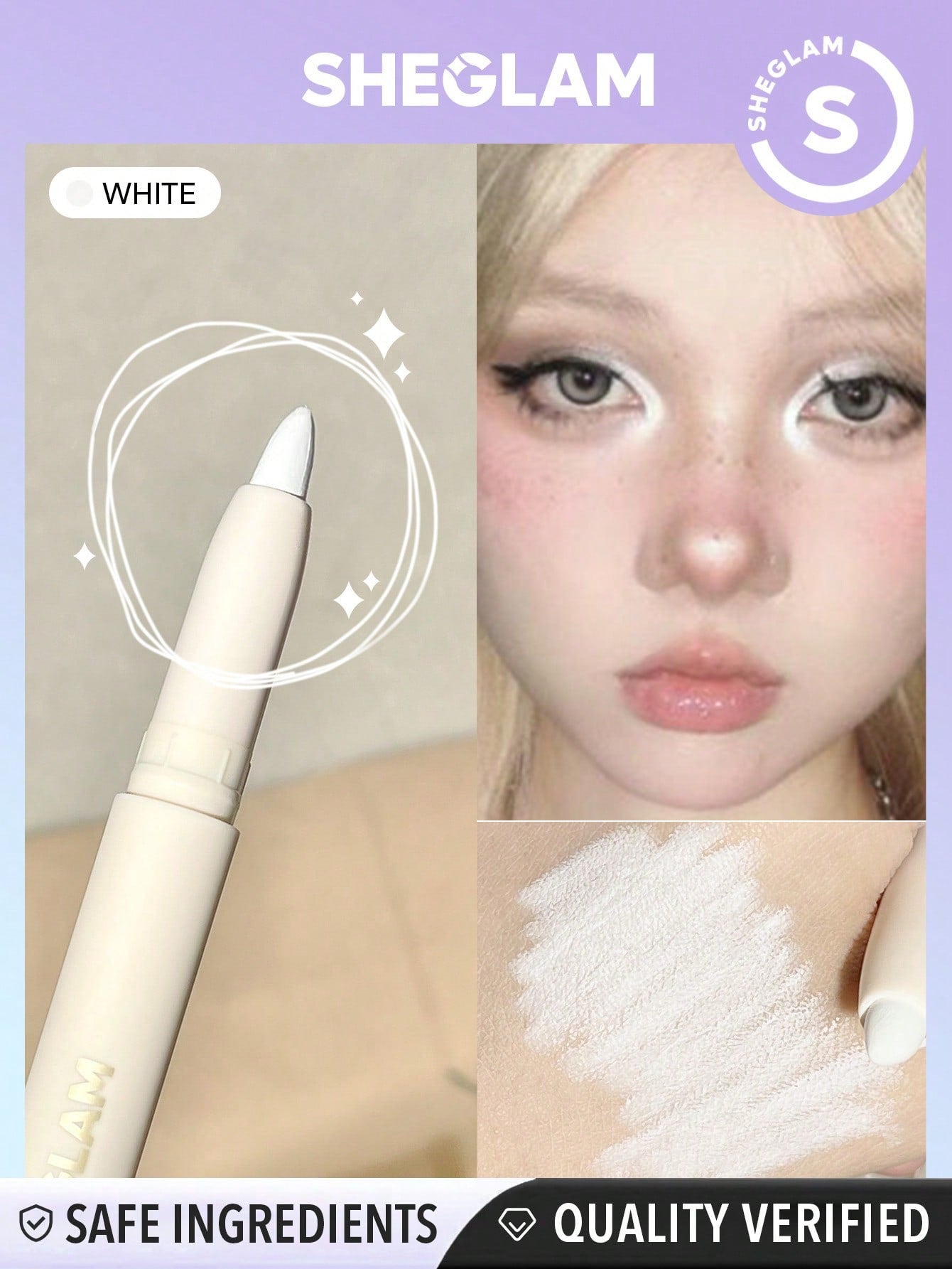 Big N Bright White Pencil