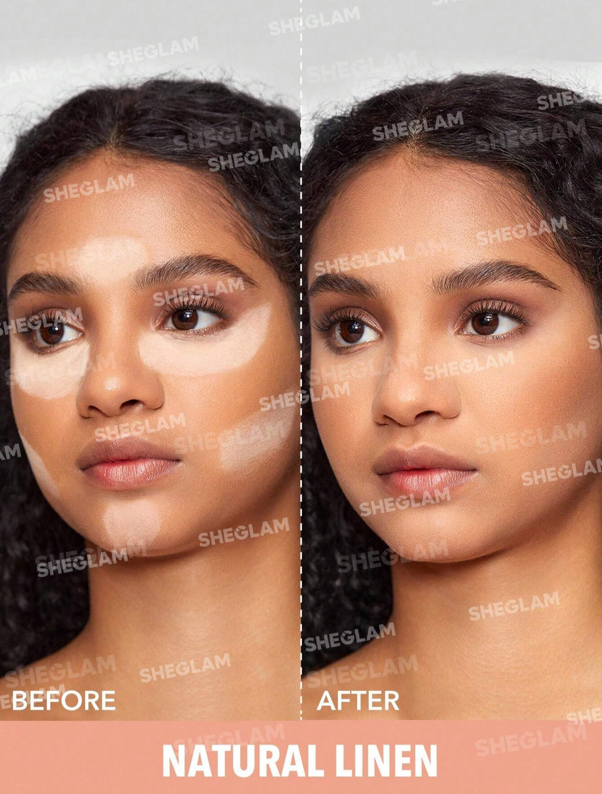 Setting Powder Duo - Tono Natural Linen