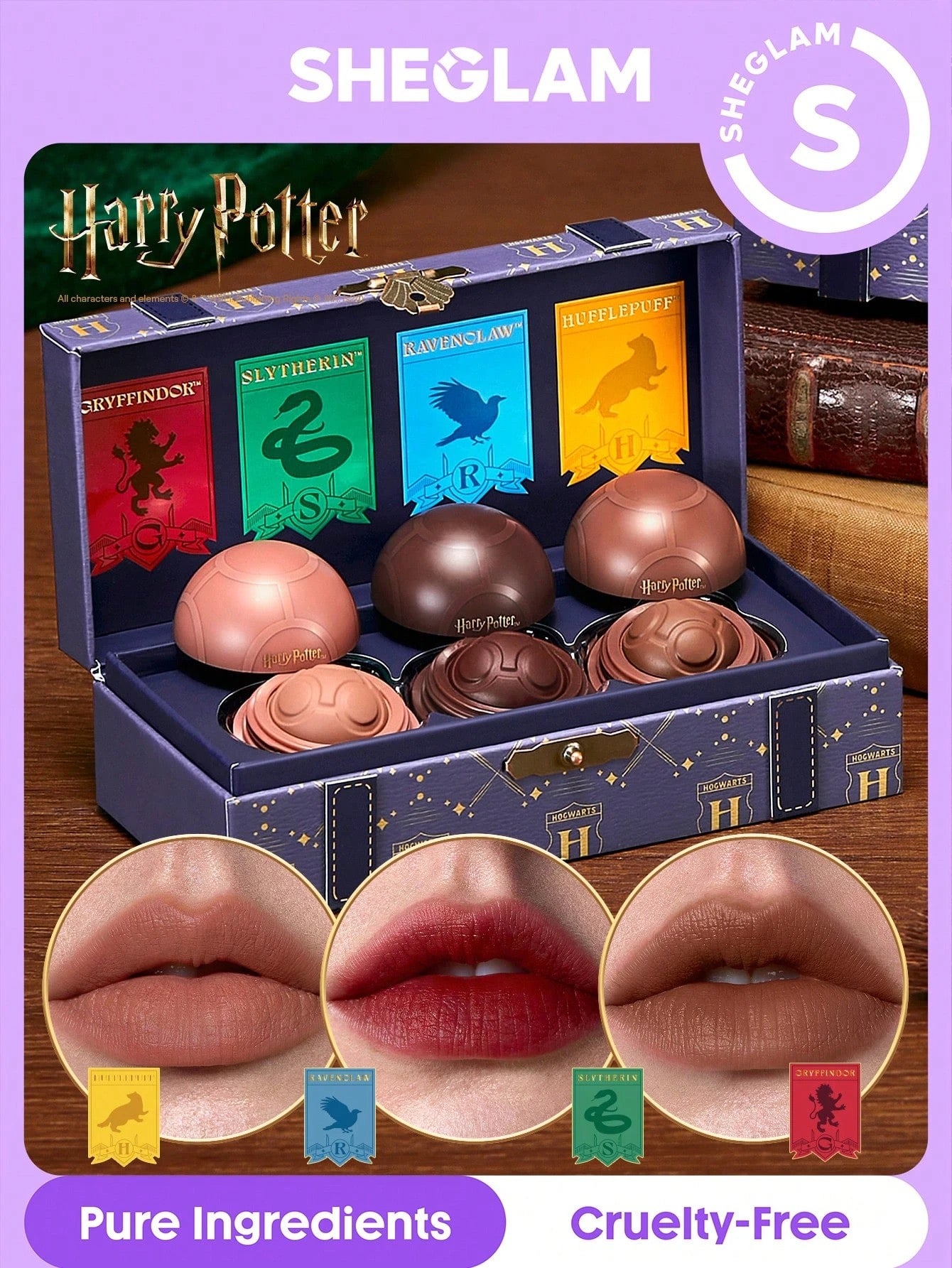 Quiddich Champion Lip Set -Harry Potter X Sheglam