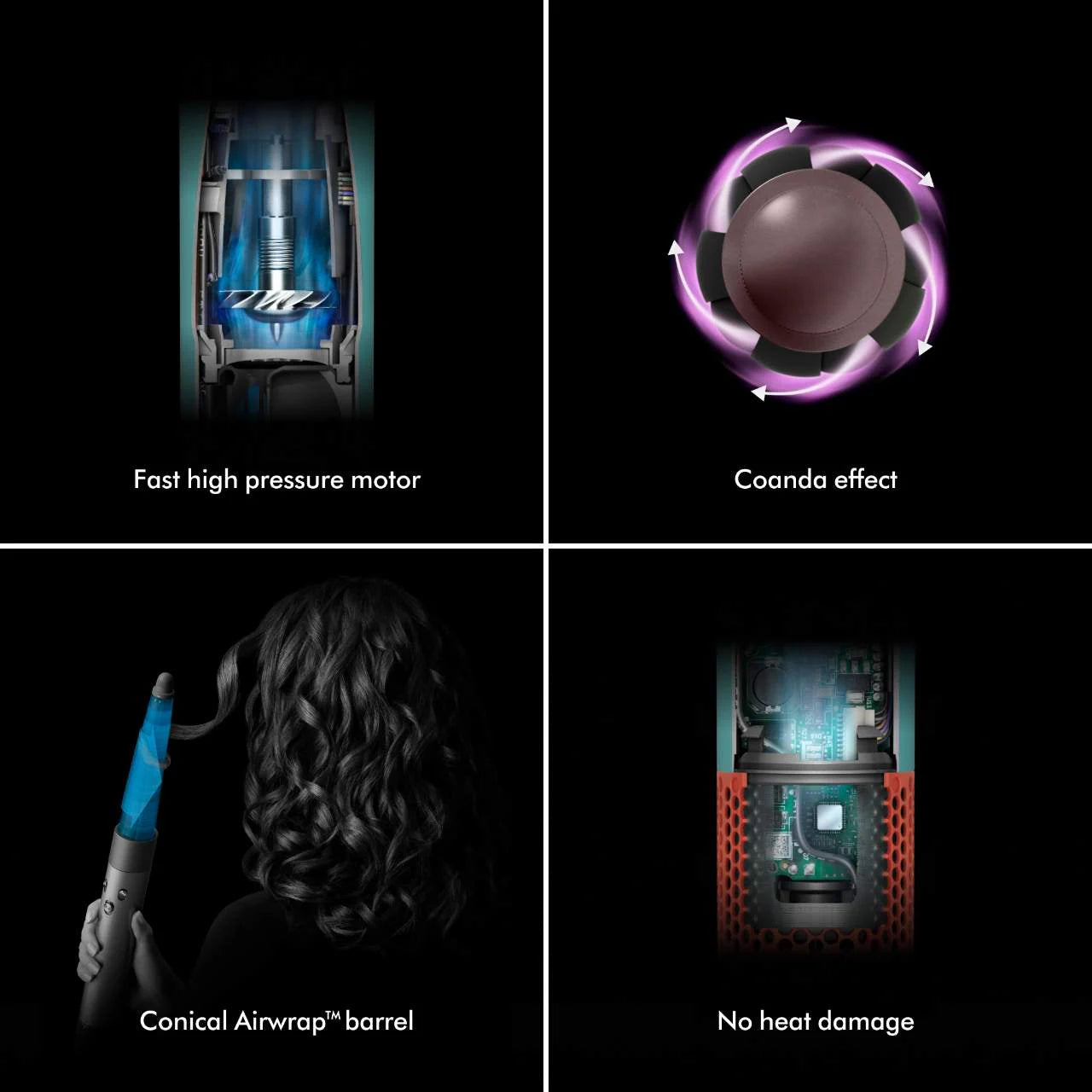 Dyson
Limited Edition Airwrap ID Multi-styler™ for Straight to Wavy Hair in Jasper Plum