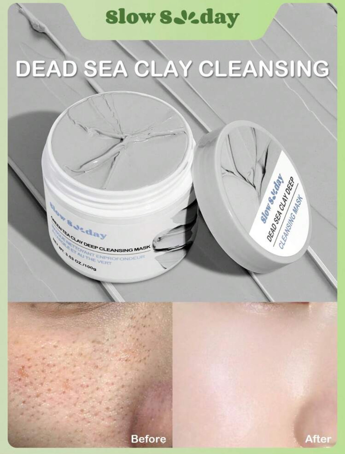 Mascarilla de arcilla - Limpieza profunda Slowsunday