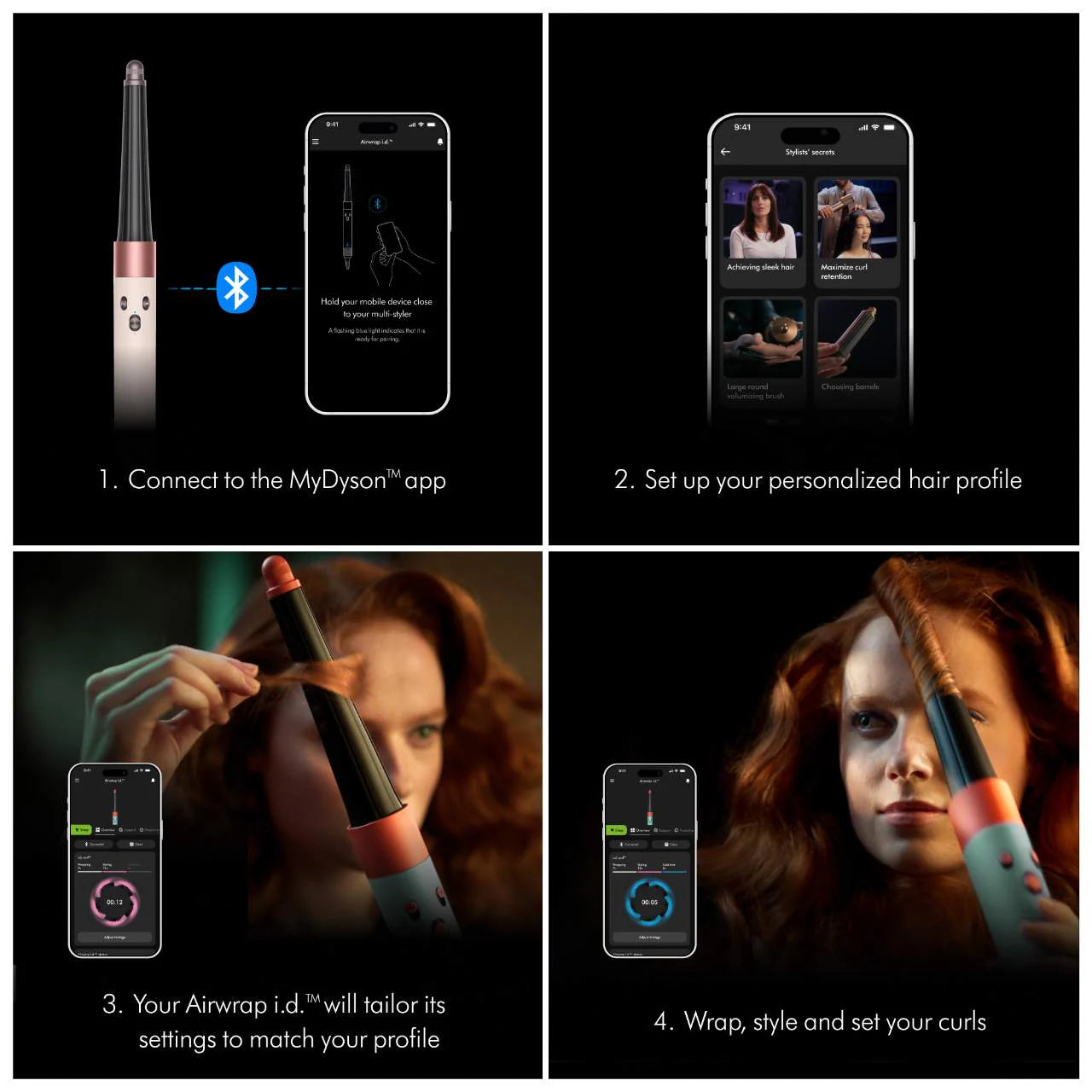 Dyson
Limited Edition Airwrap ID Multi-styler™ for Straight to Wavy Hair in Jasper Plum
