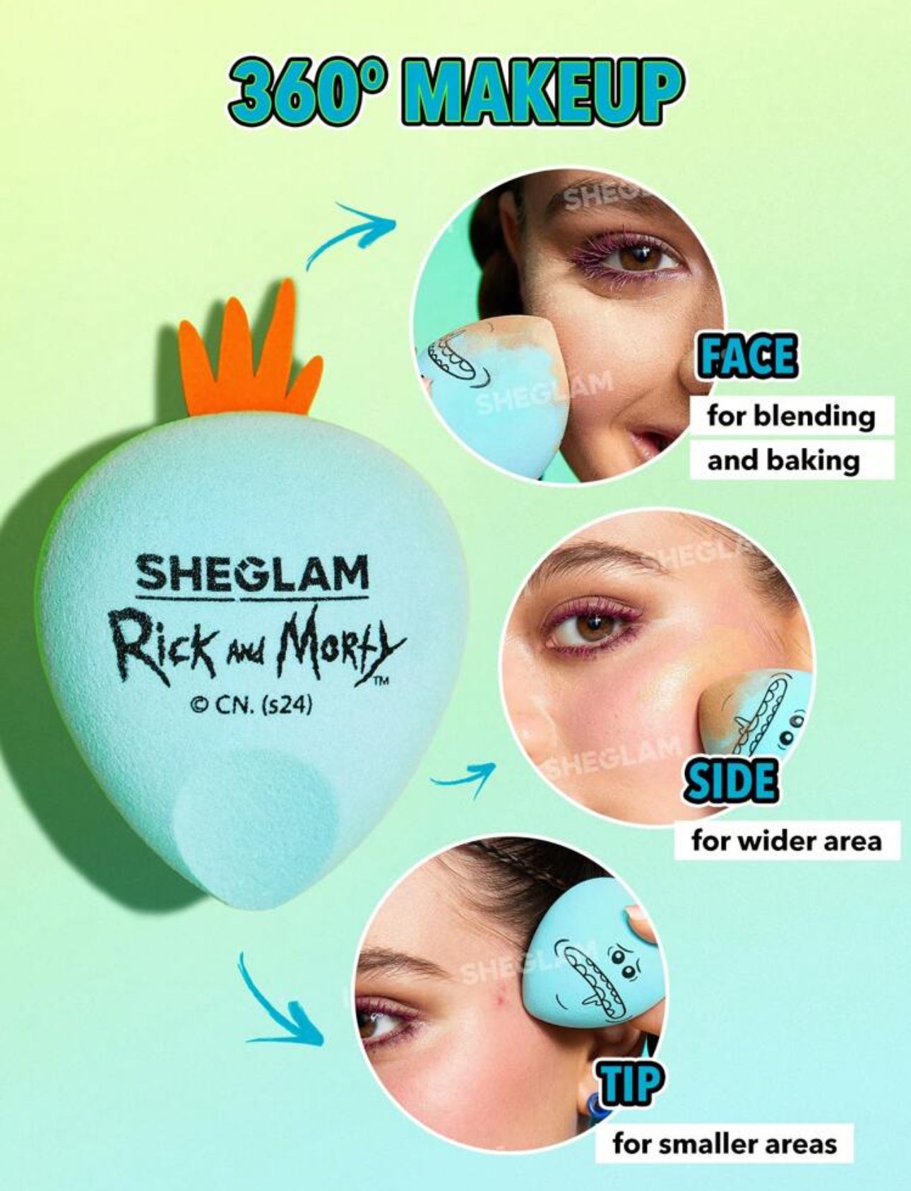 Mr. Meeseeks Beauty Blender Sheglam