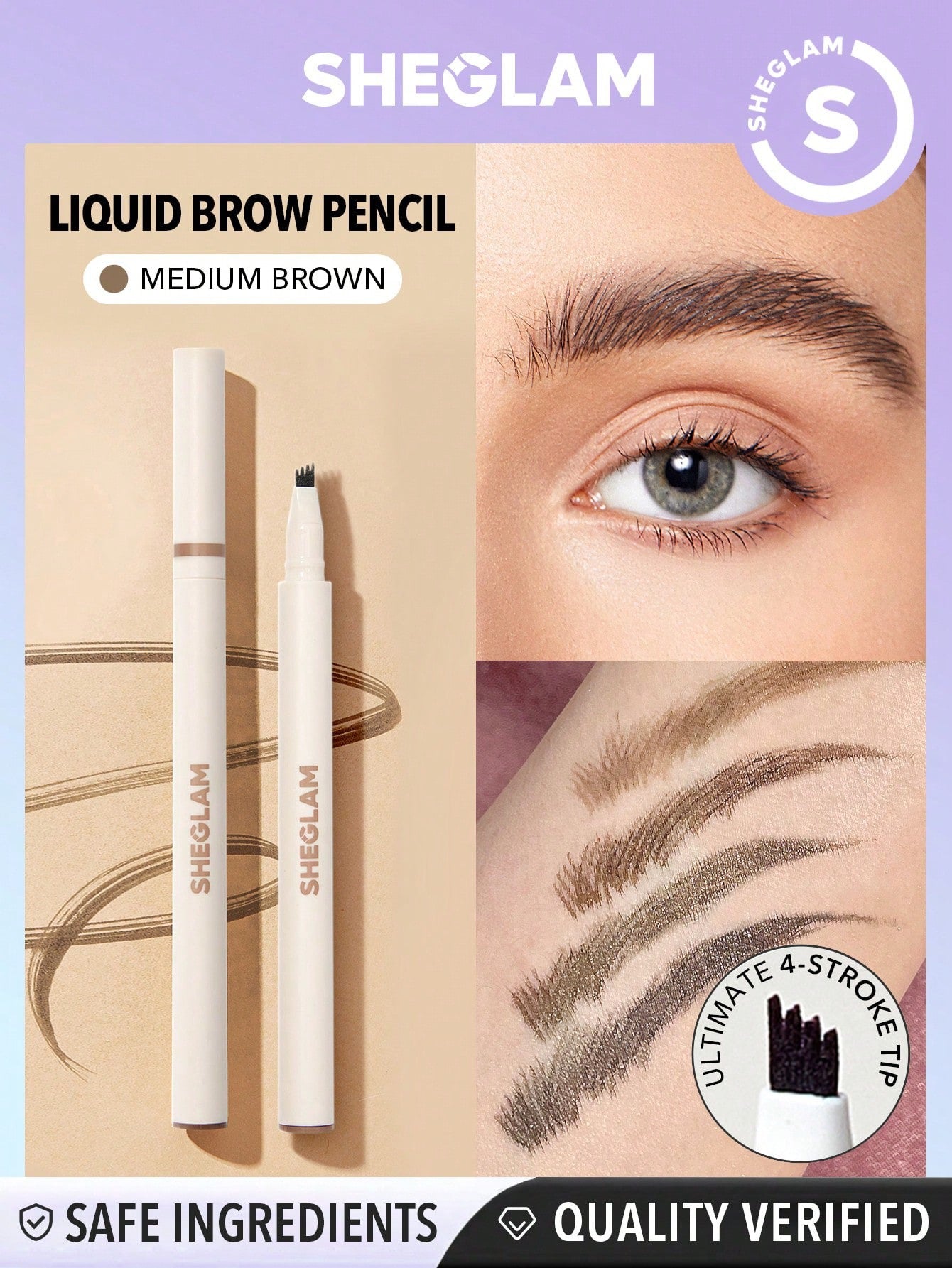 Feather liquid brow pencil