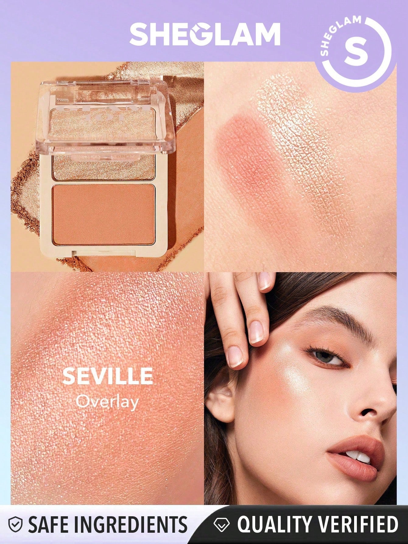 Glam 101 Hybrid Iluminador + Blush