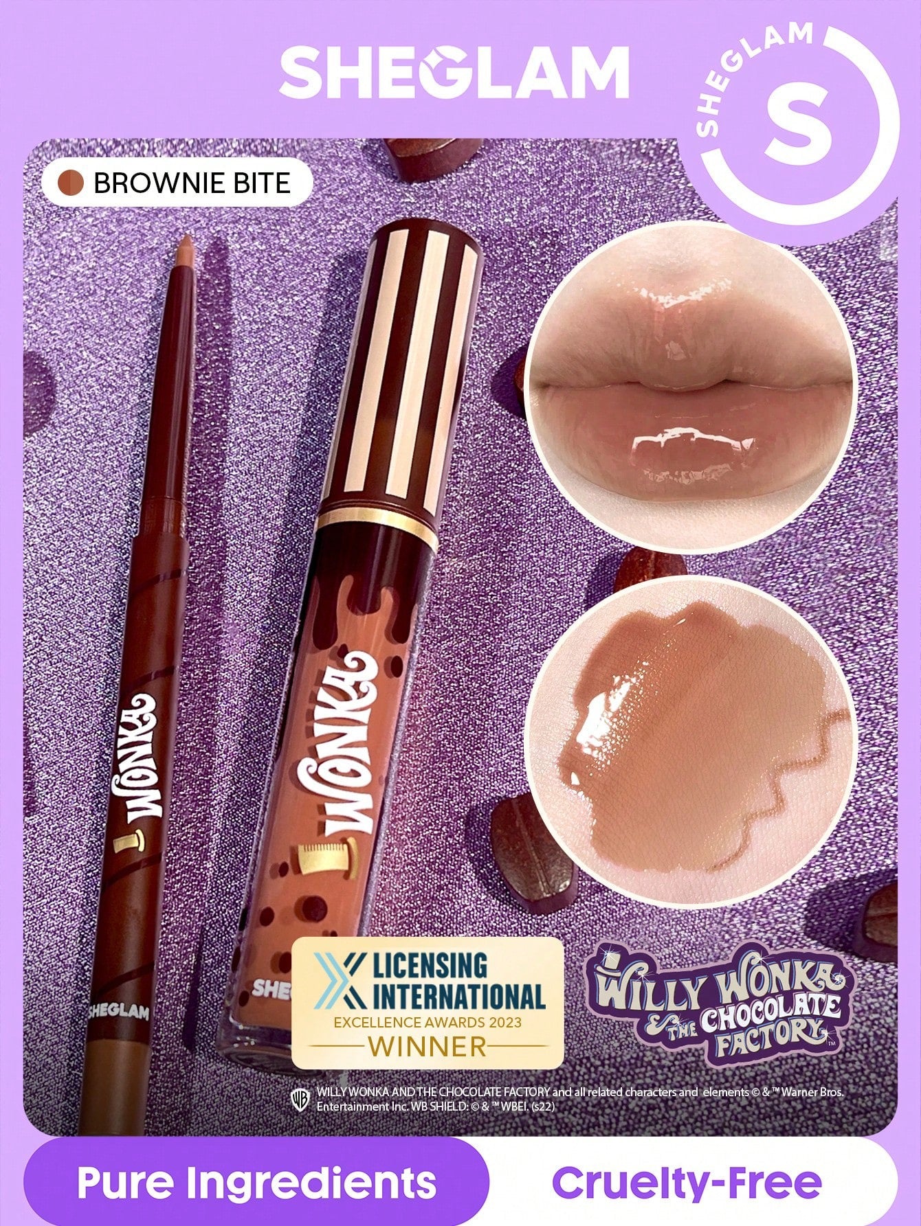 Wonka Lip Duo X Sheglam