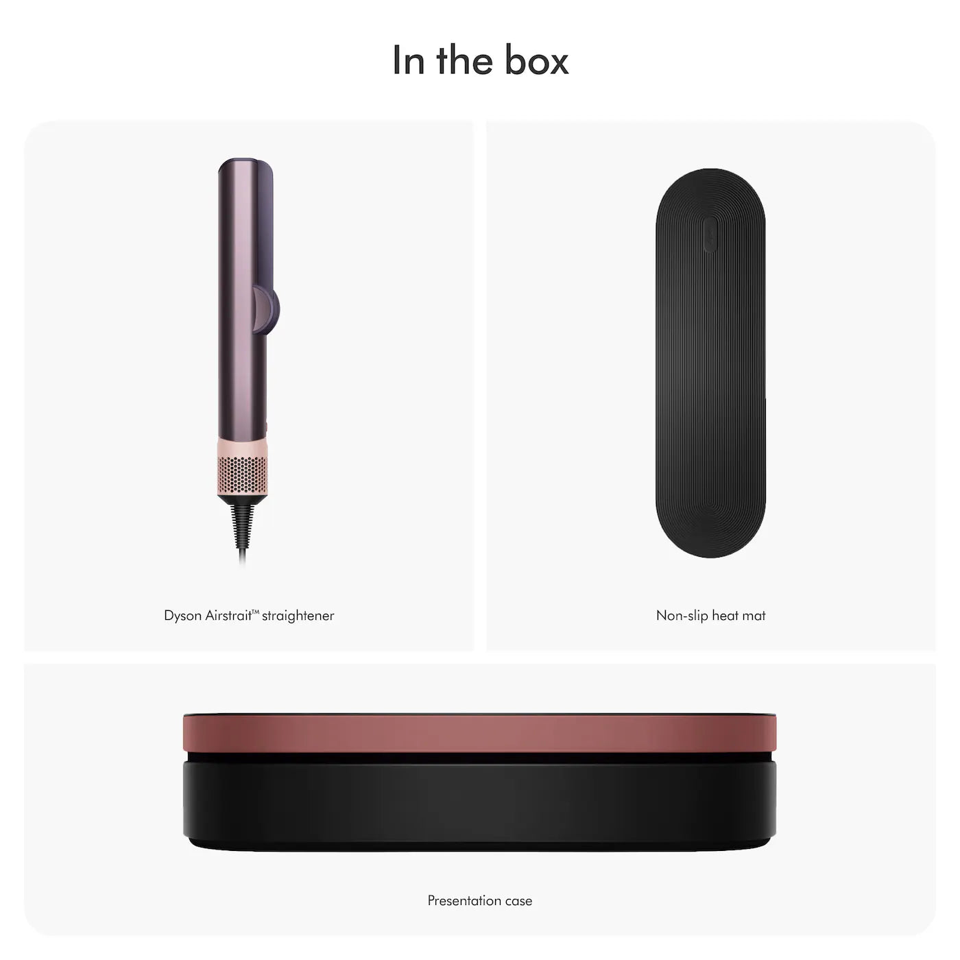 Dyson
Limited Edition Airstrait™ Wet-to-Dry Straightener in Jasper Plum