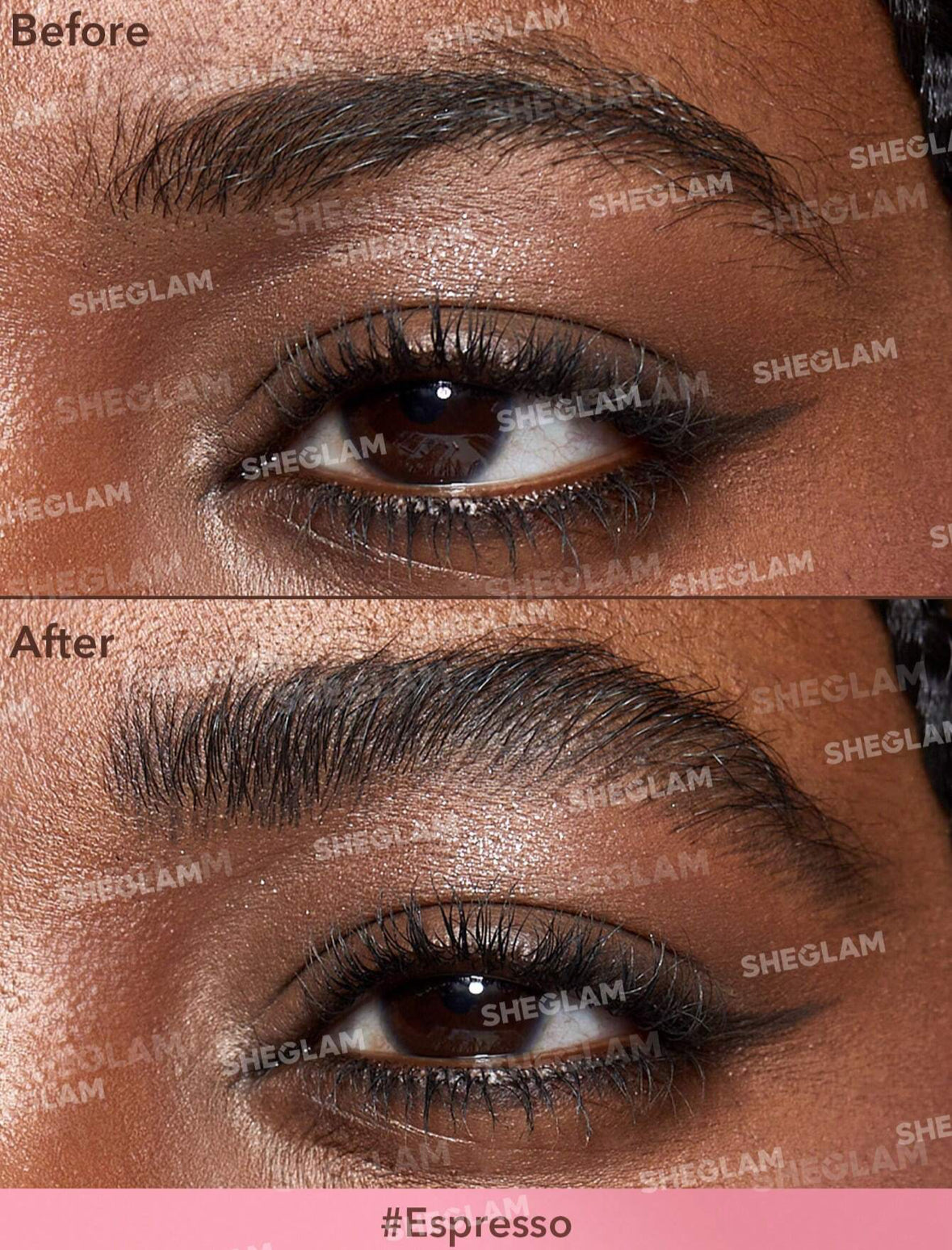 Brush n dip Brow Microblading Effect