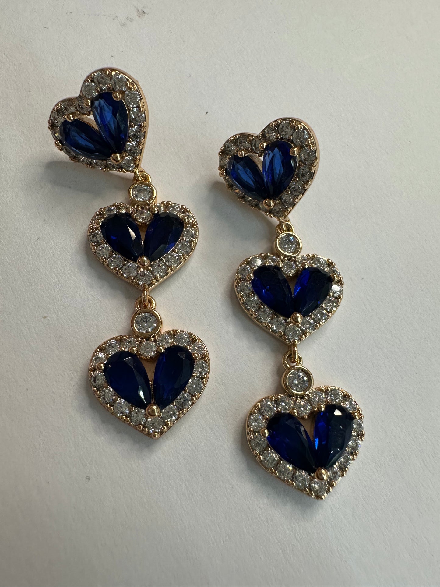 Blue Heart Party Pendants
