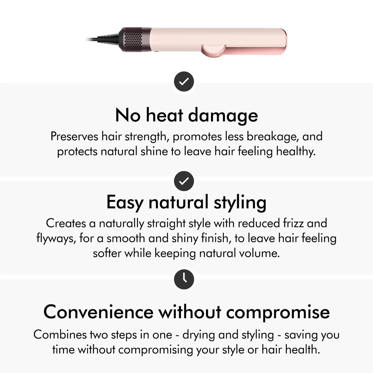 Dyson
Limited Edition Airstrait™ Wet-to-Dry Straightener in Jasper Plum