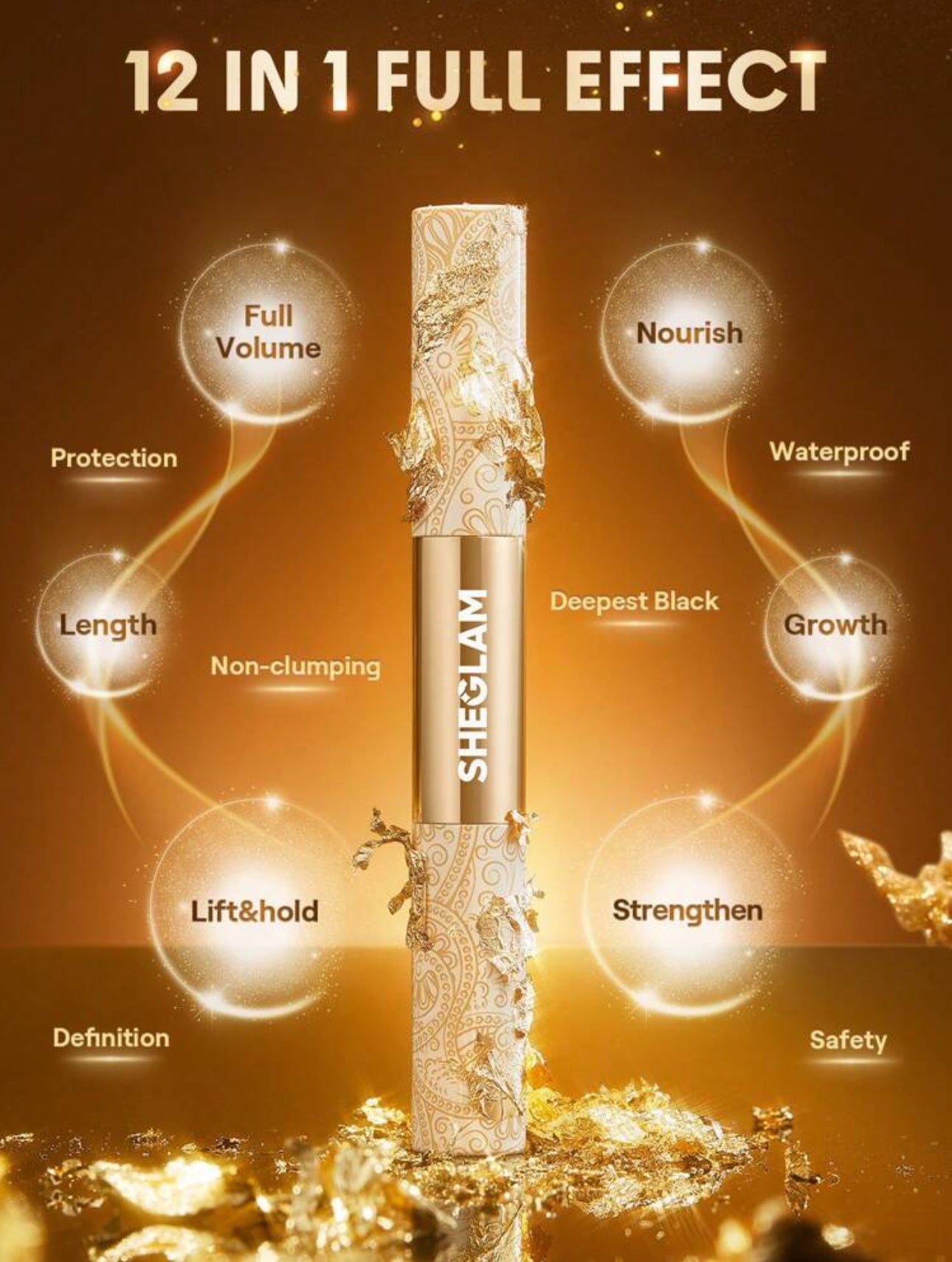 Sheglam All In One 24k multi-effect mascara