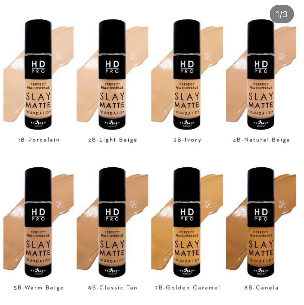 Slay Matte HD Pro Base líquida Matte Italia Deluxe