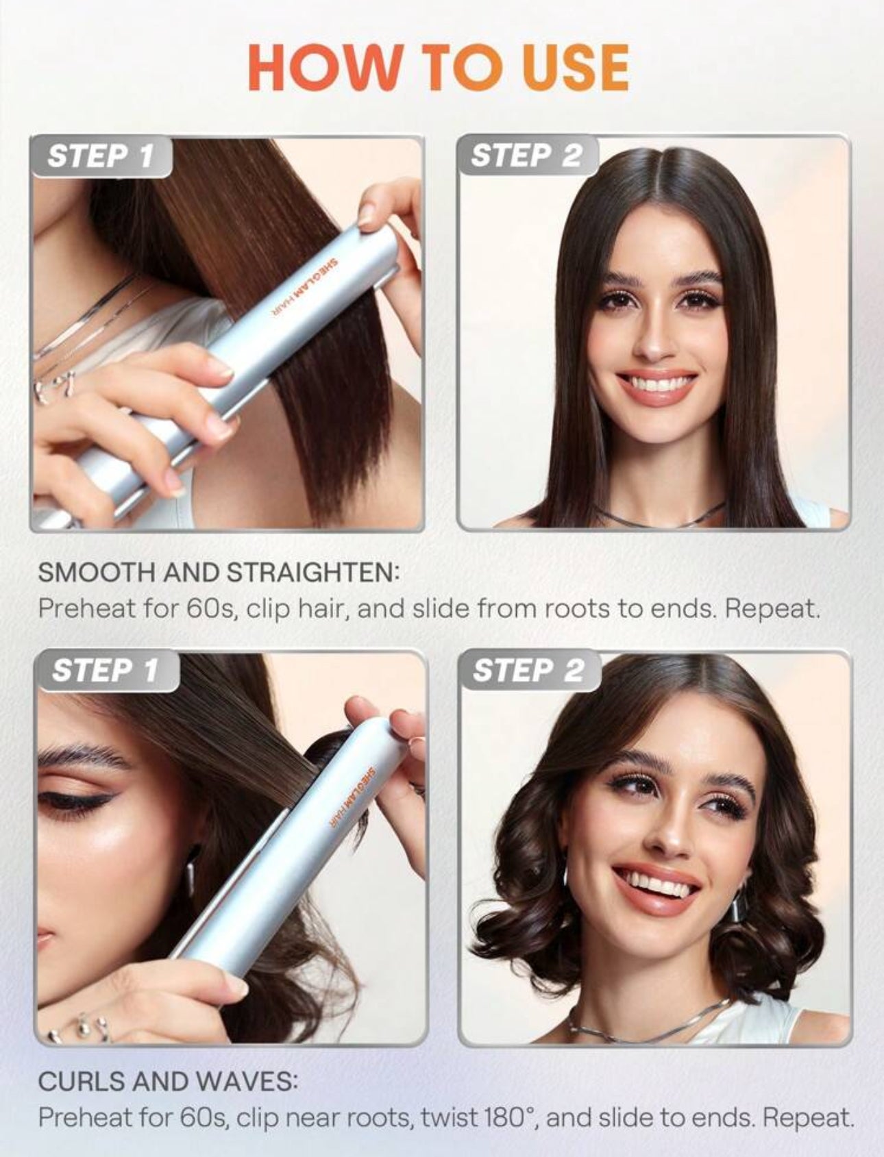 Sheglam Hair - Mini Hair Straightener