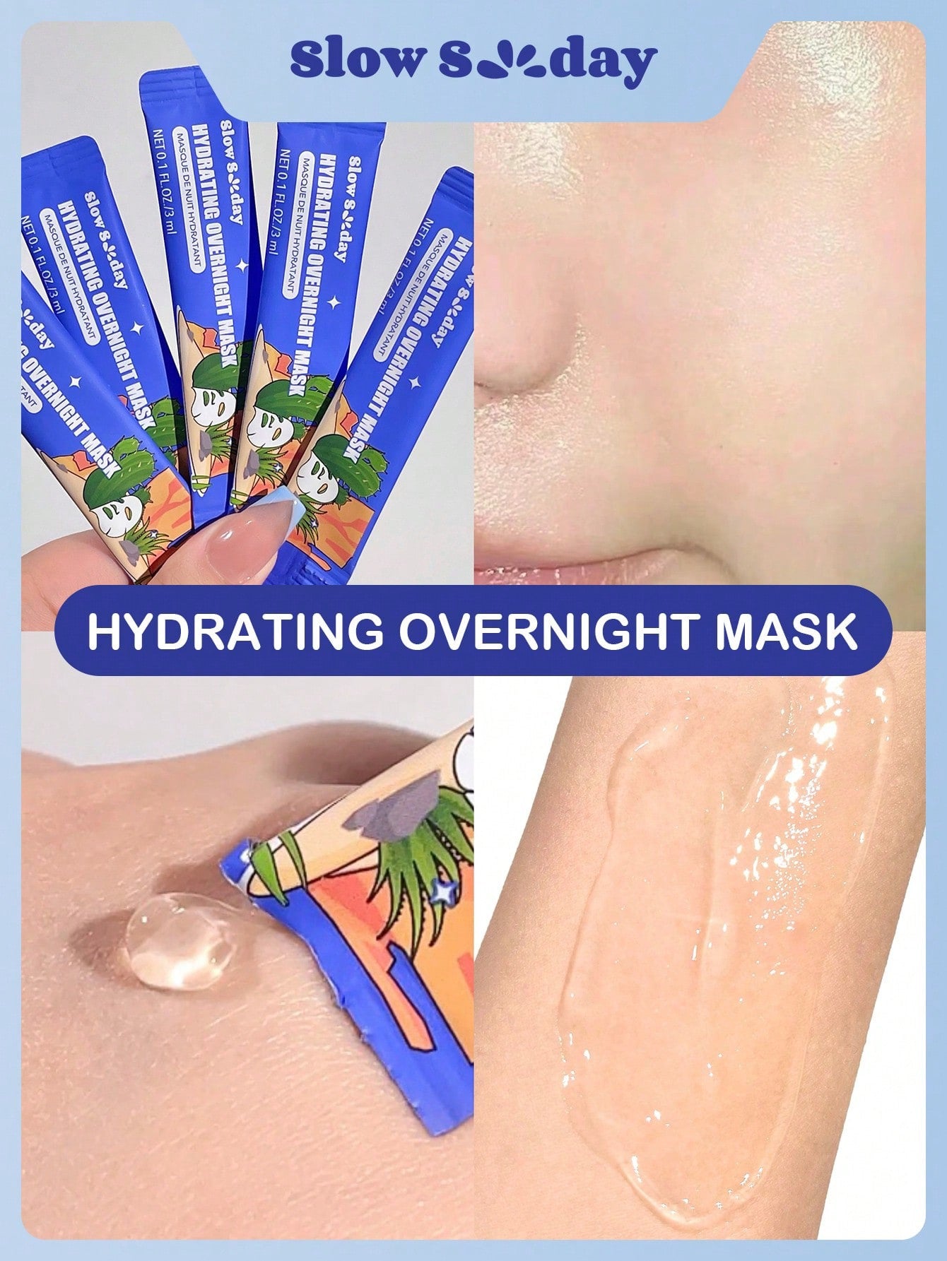 Mascarilla hidratante // noche Slowsunday