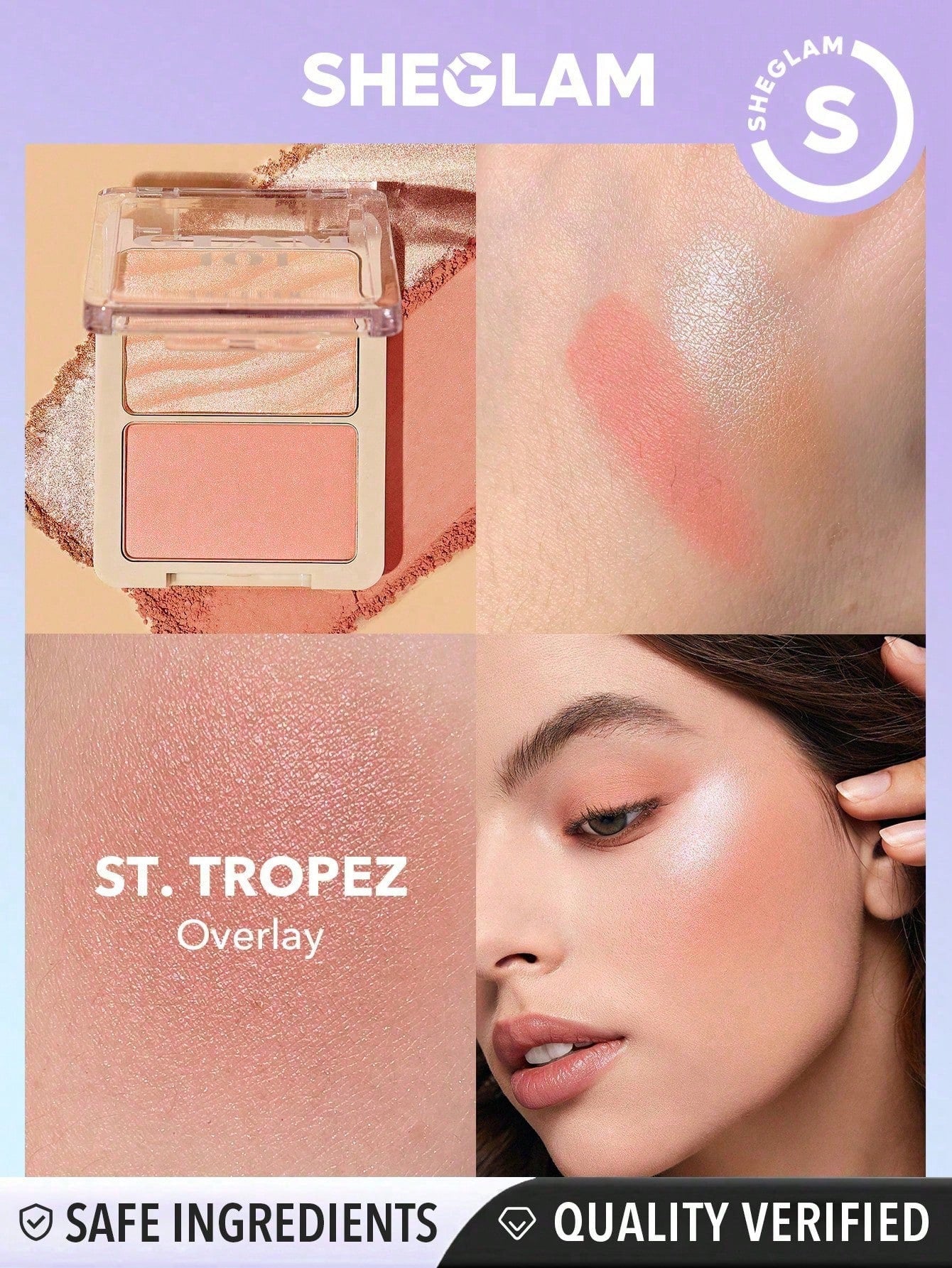 Glam 101 Hybrid Iluminador + Blush