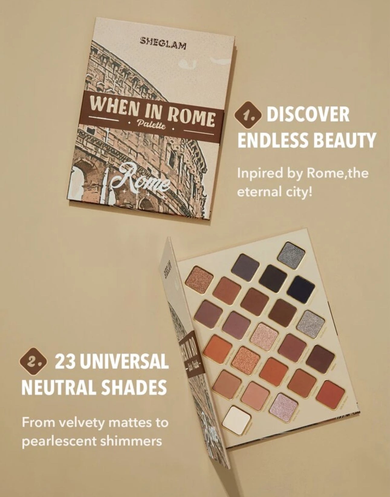 Sheglam When in Rome Valentine’s Palette