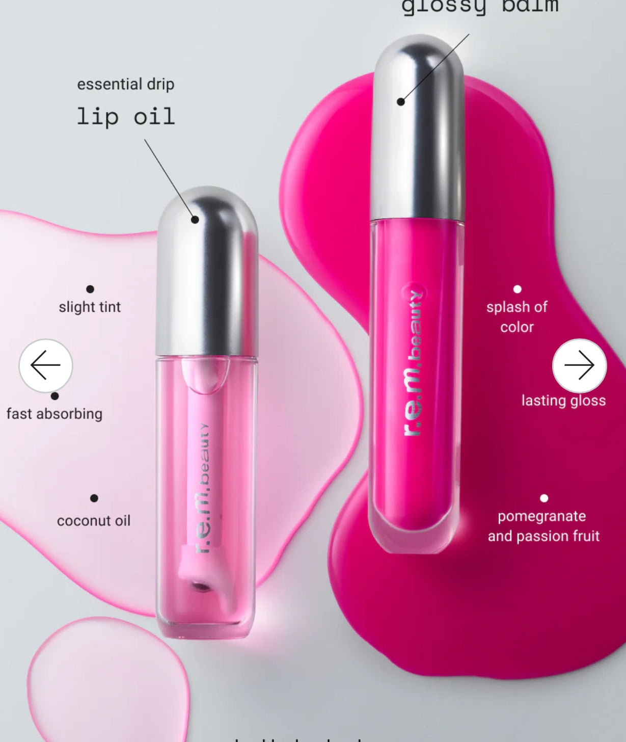 Rem lip oil