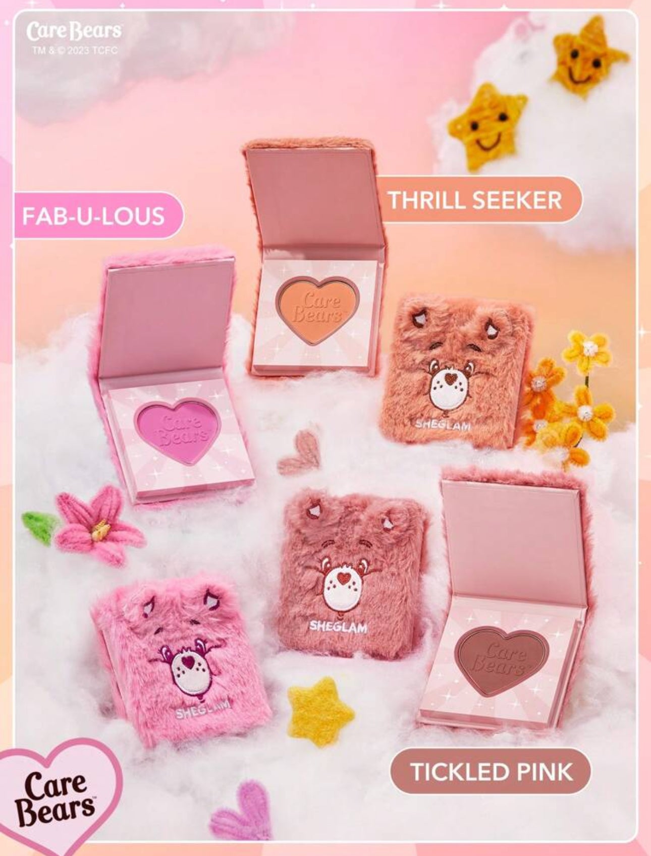 Sheglam X Care Bears Cuddle Time Powder Blush