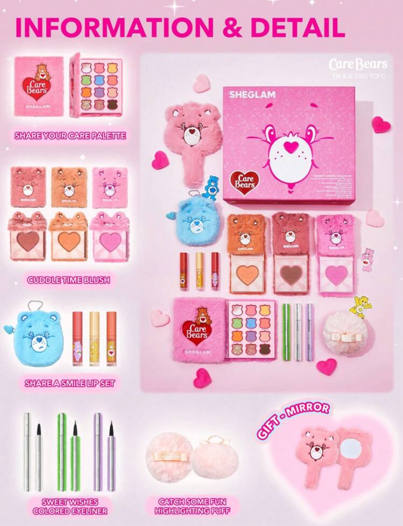 Care Bears Coleccion Sheglam