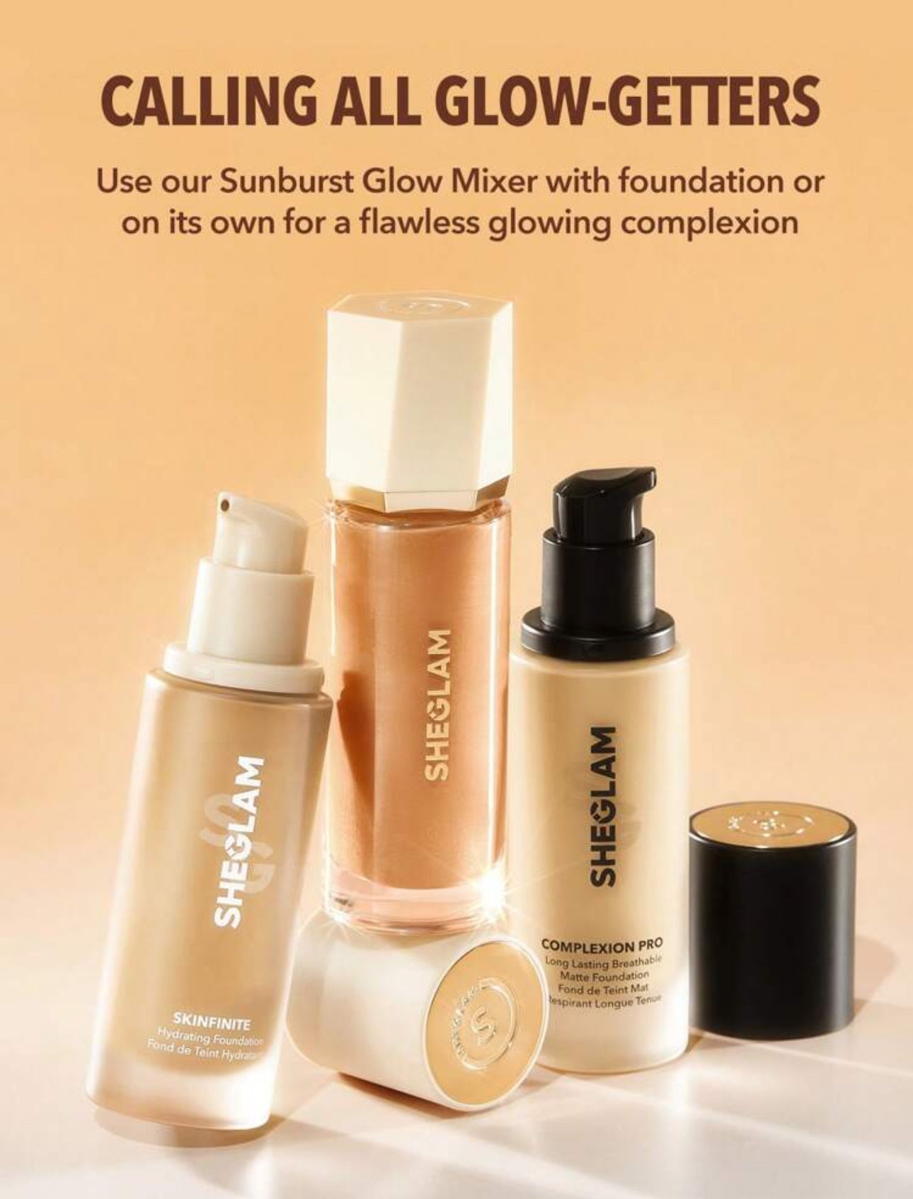 Sunburst Glow Mixer/Primer/Foundation/Serum/Highlighter