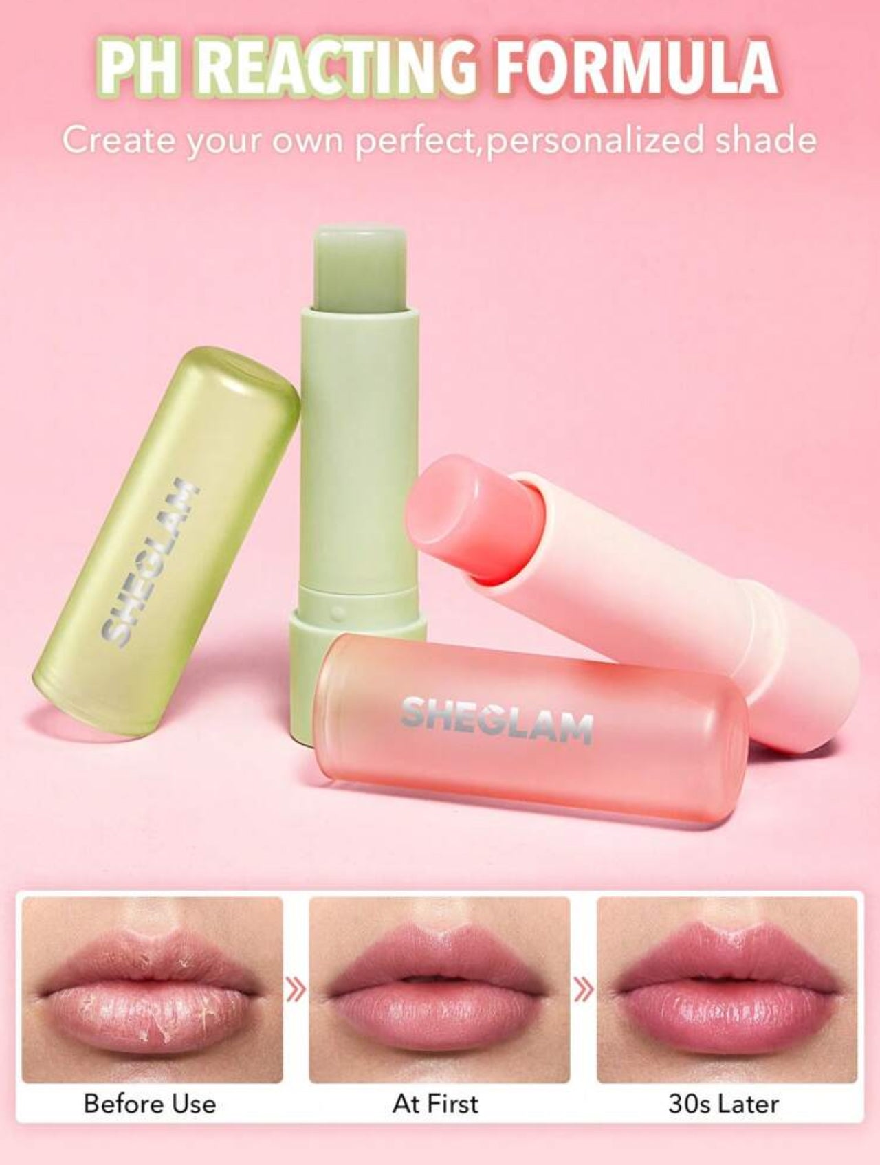 PH Color changing chapstick