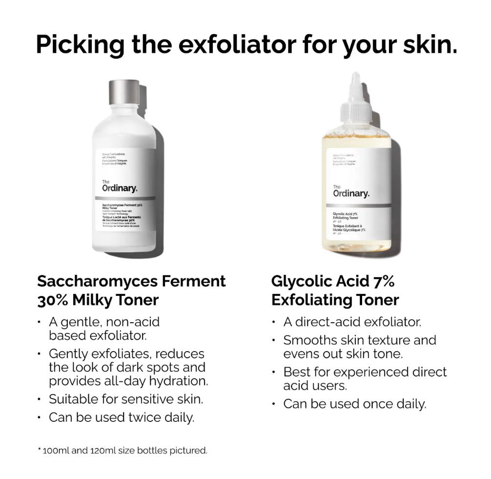 The Ordinary Tónico Lechoso con Fermento de Saccharomyces al 30% / 100ml