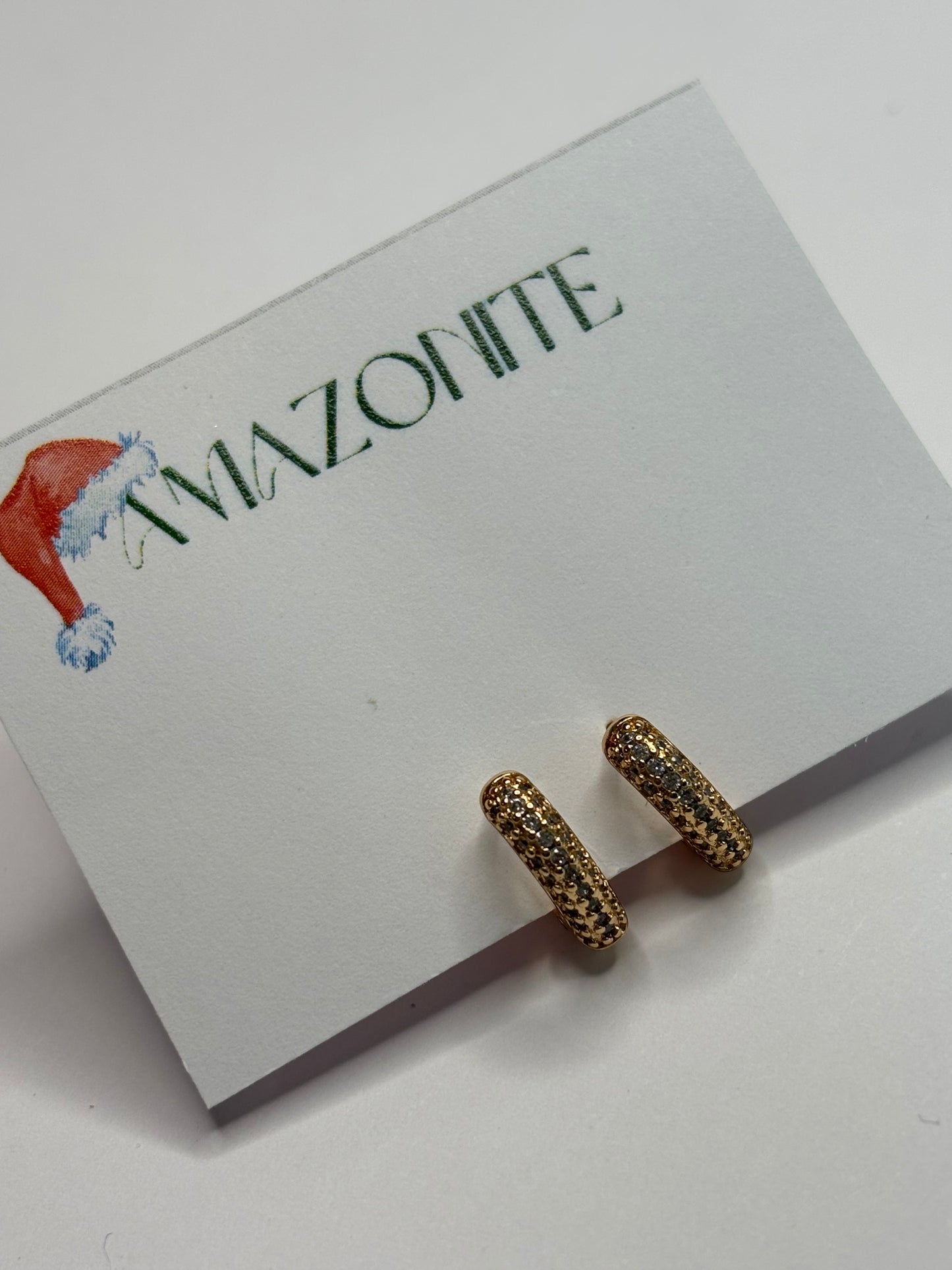 Mini Zircon Hoops