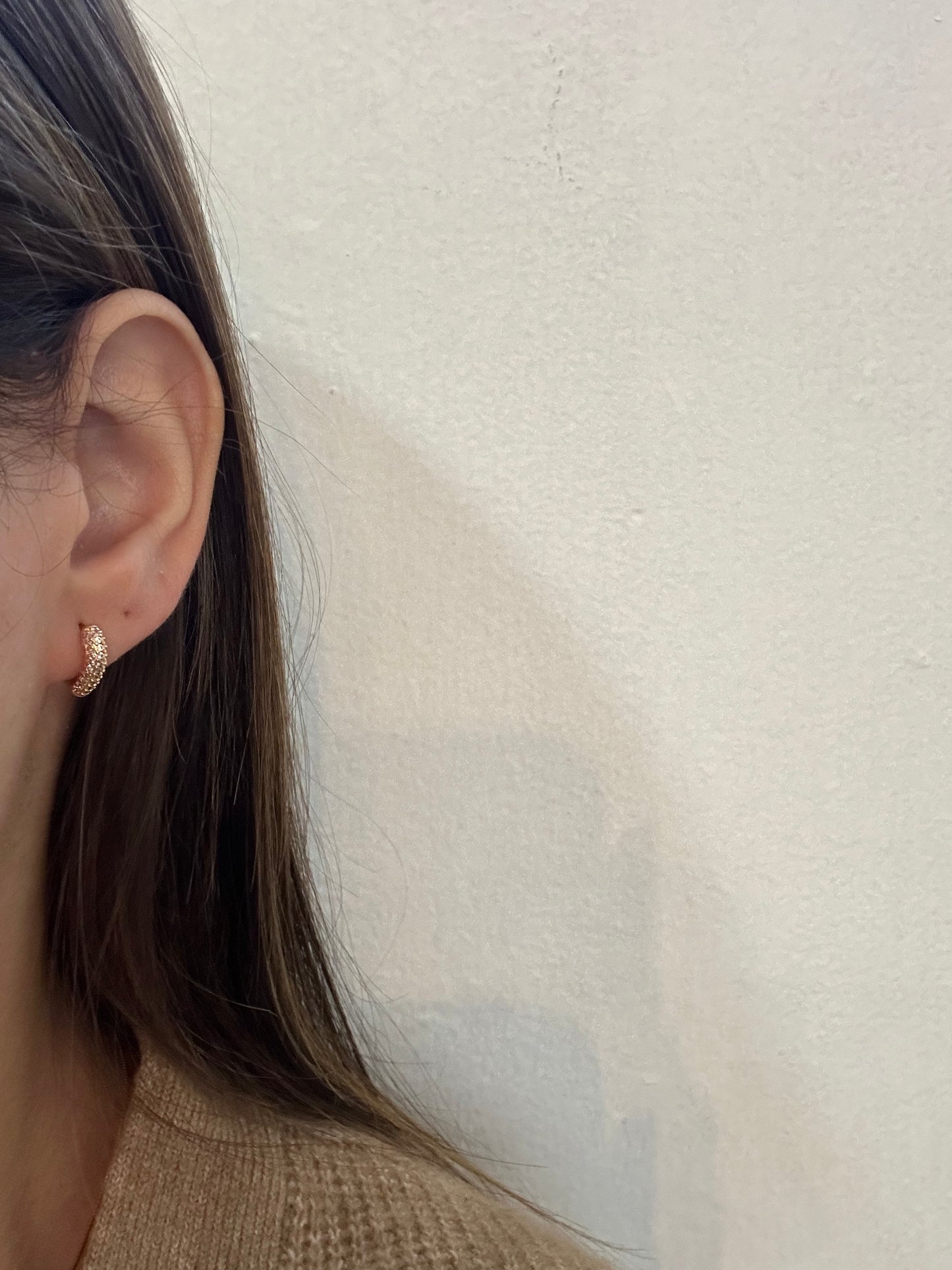 Mini Zircon Hoops