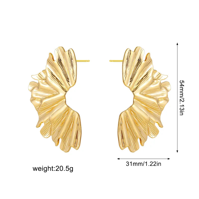 Half Leaf Studs