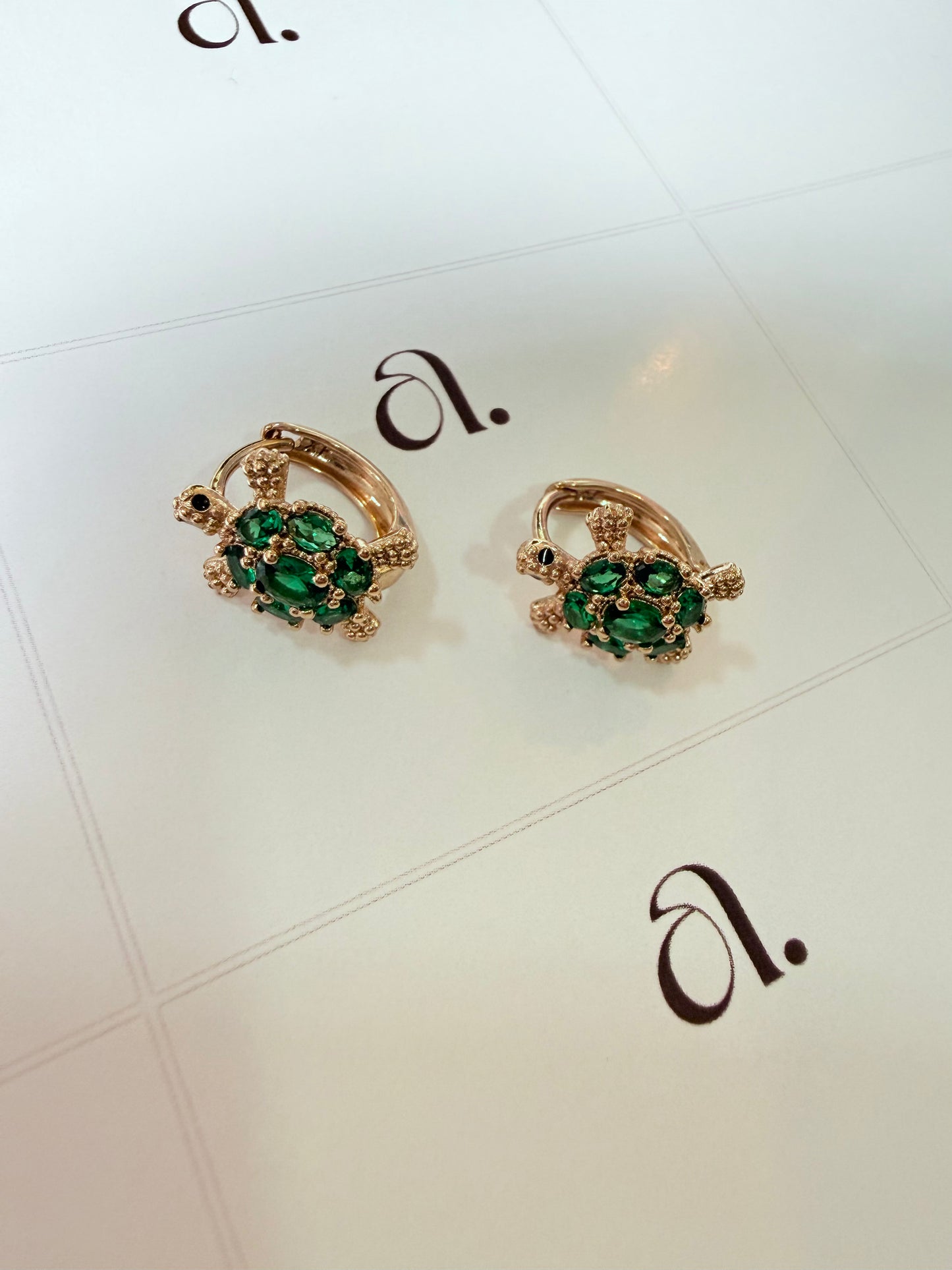 Green Turtle Hoops